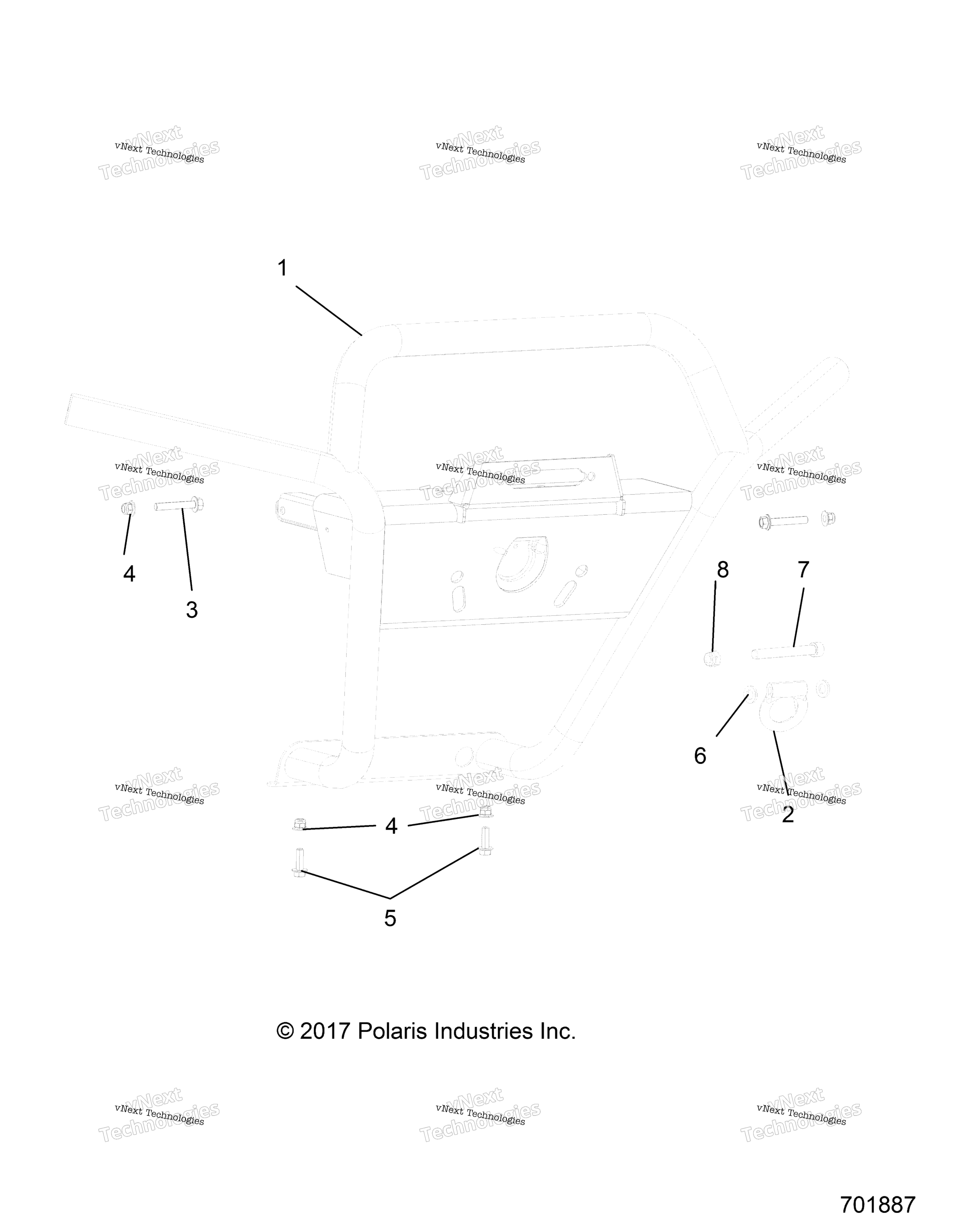Chassis, передний Bumper R17rvm99am / Bm