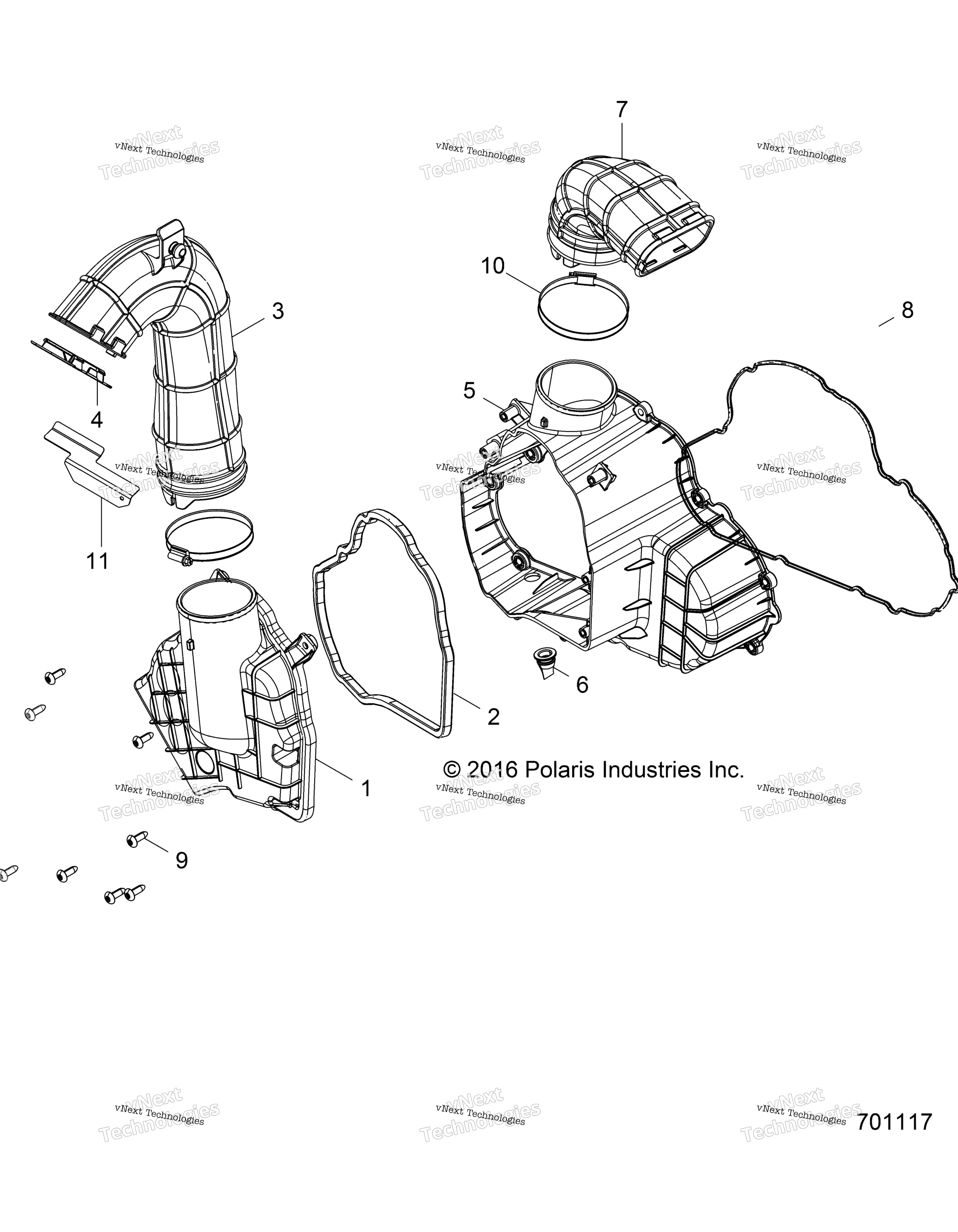 Engine, генератор крышка Hvac R17rvu99av / Bv