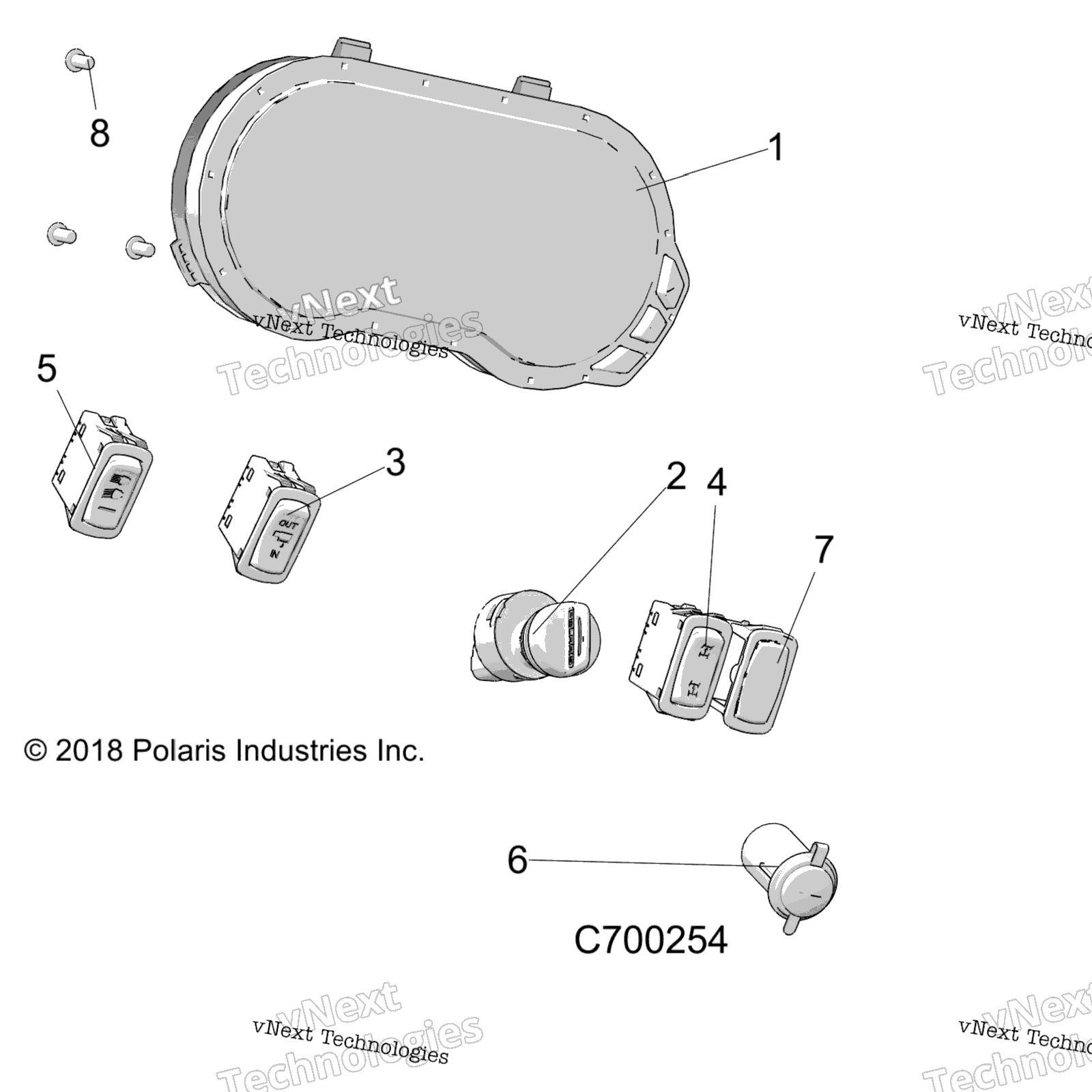 Electrical, панель Instuments