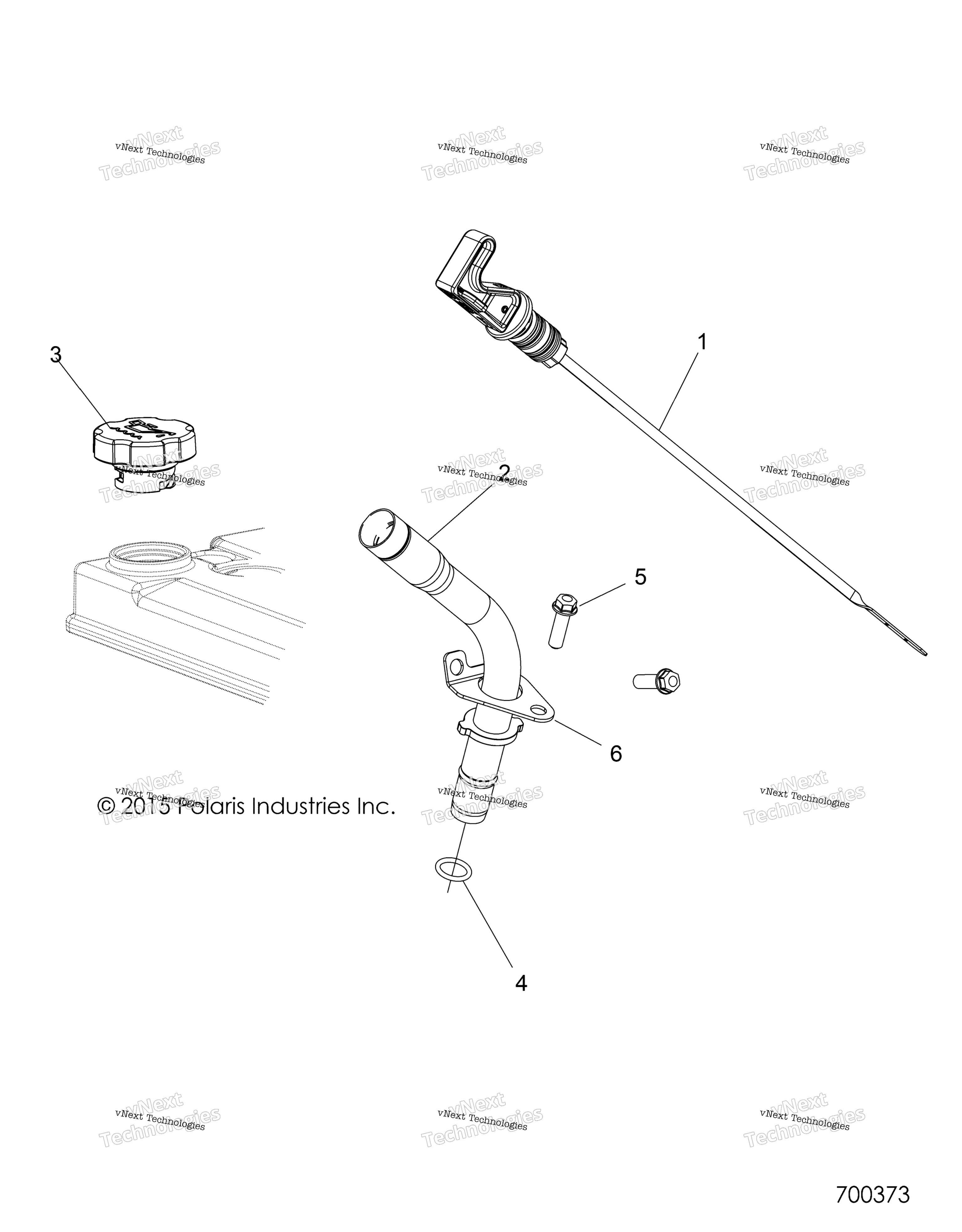 Engine, масляный Dipstick All Options