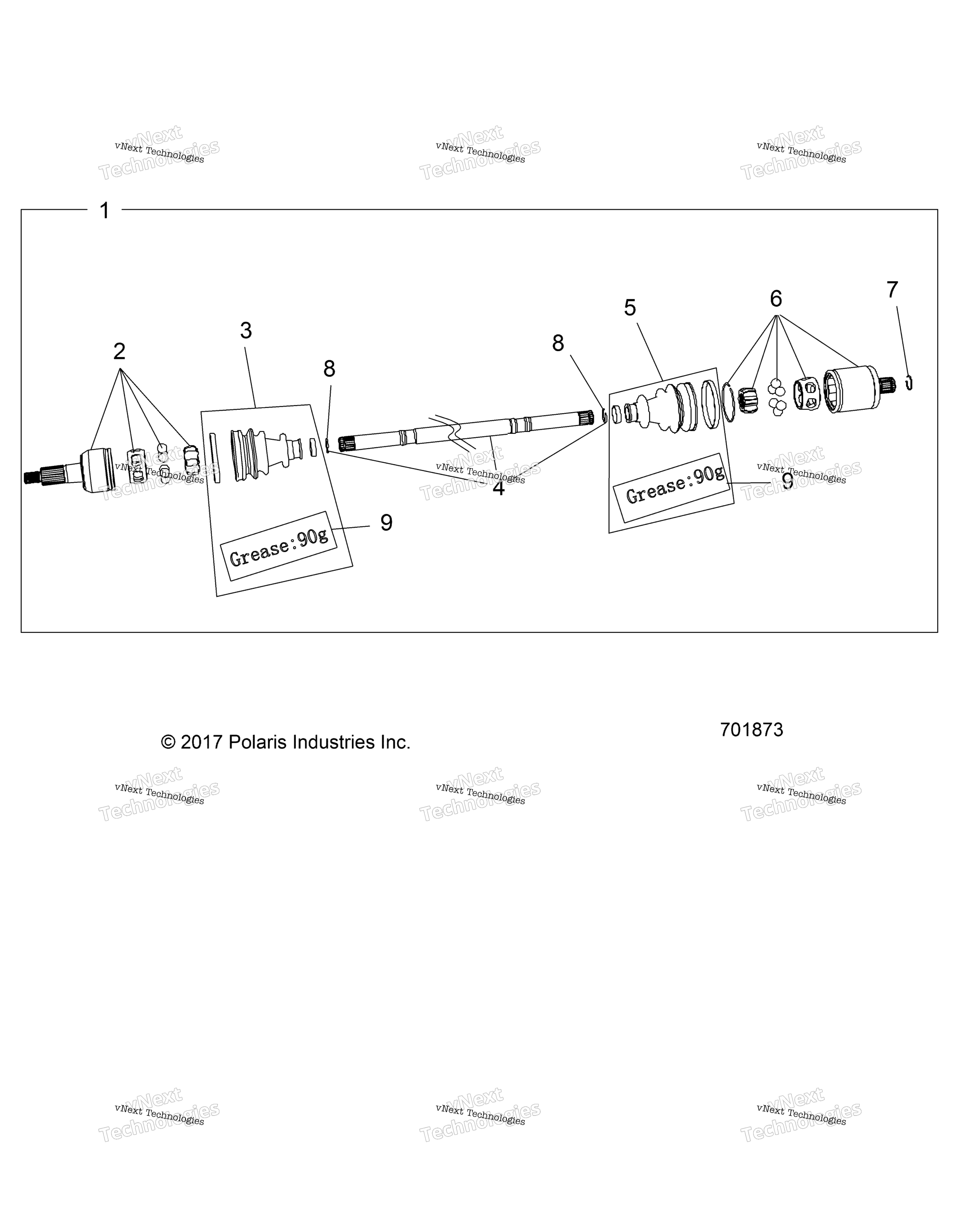 Трансмиссия, задняя полуось R19rge99f2/Ff/Sc2/Sff