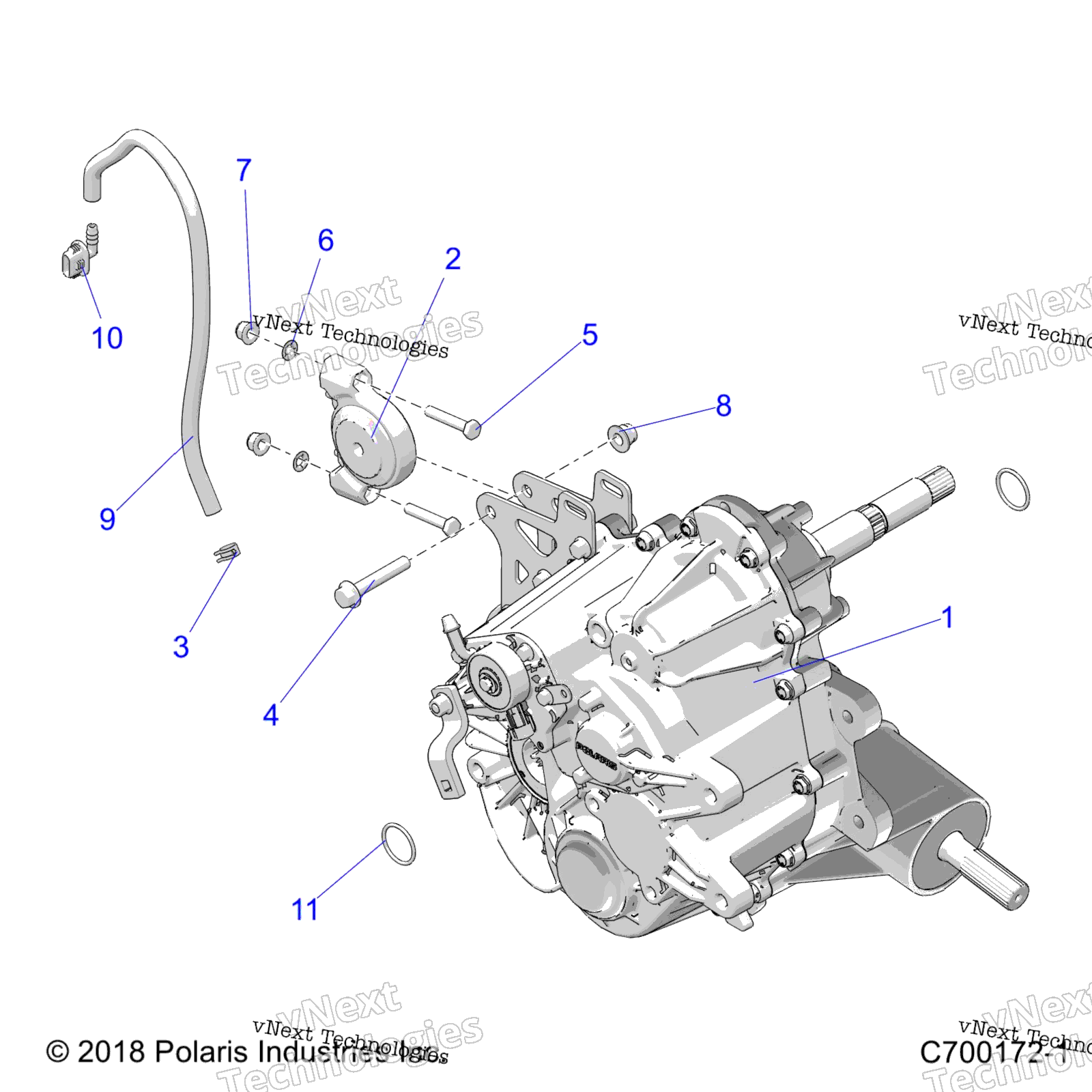 Трансмиссия, главный редуктор Mounting R19rhe99ad/Bd/Ld/Kak/Bk