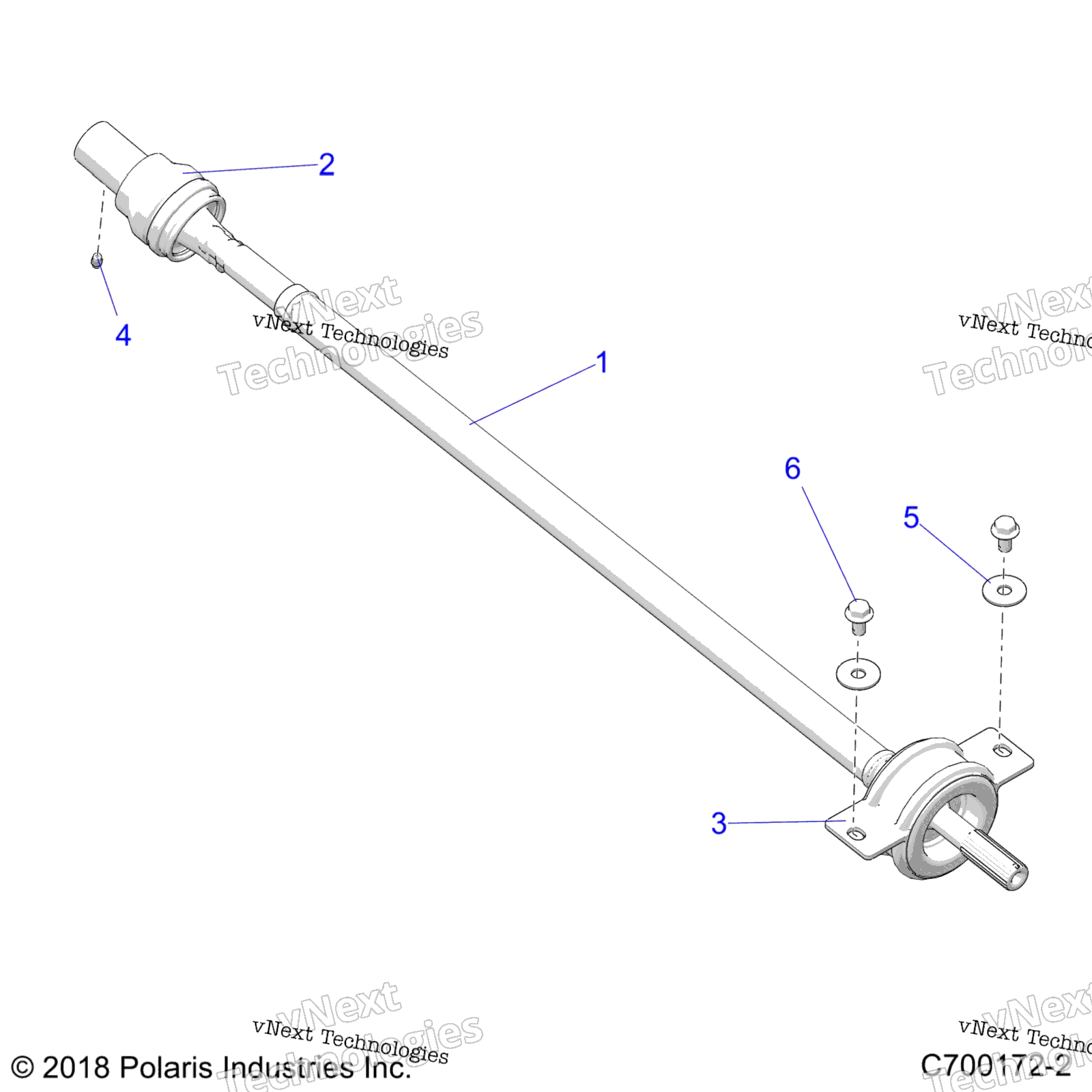 Привод Train, Rear Prop Shaft R19rhe99ad/Bd/Ld/Kak/Bk