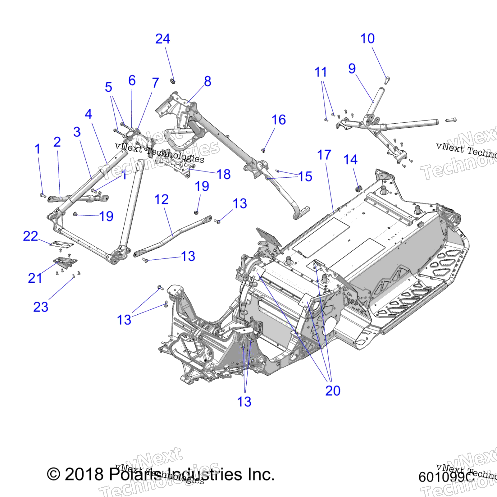 Chassis, Chassis Asm. & Over Structure All опции