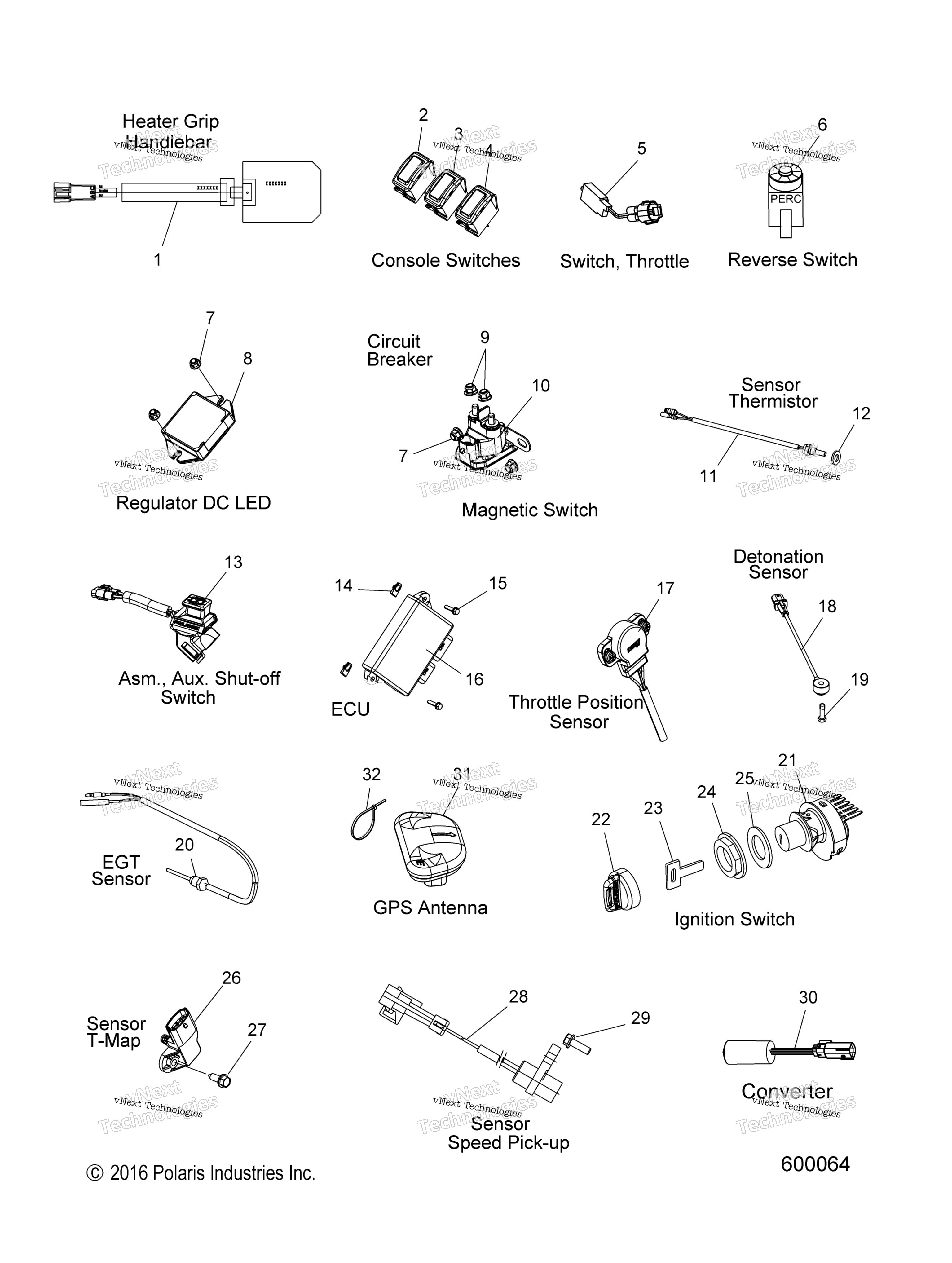 Electrical, Switches, Sensors & Components S19efk8ps / Peb All Options