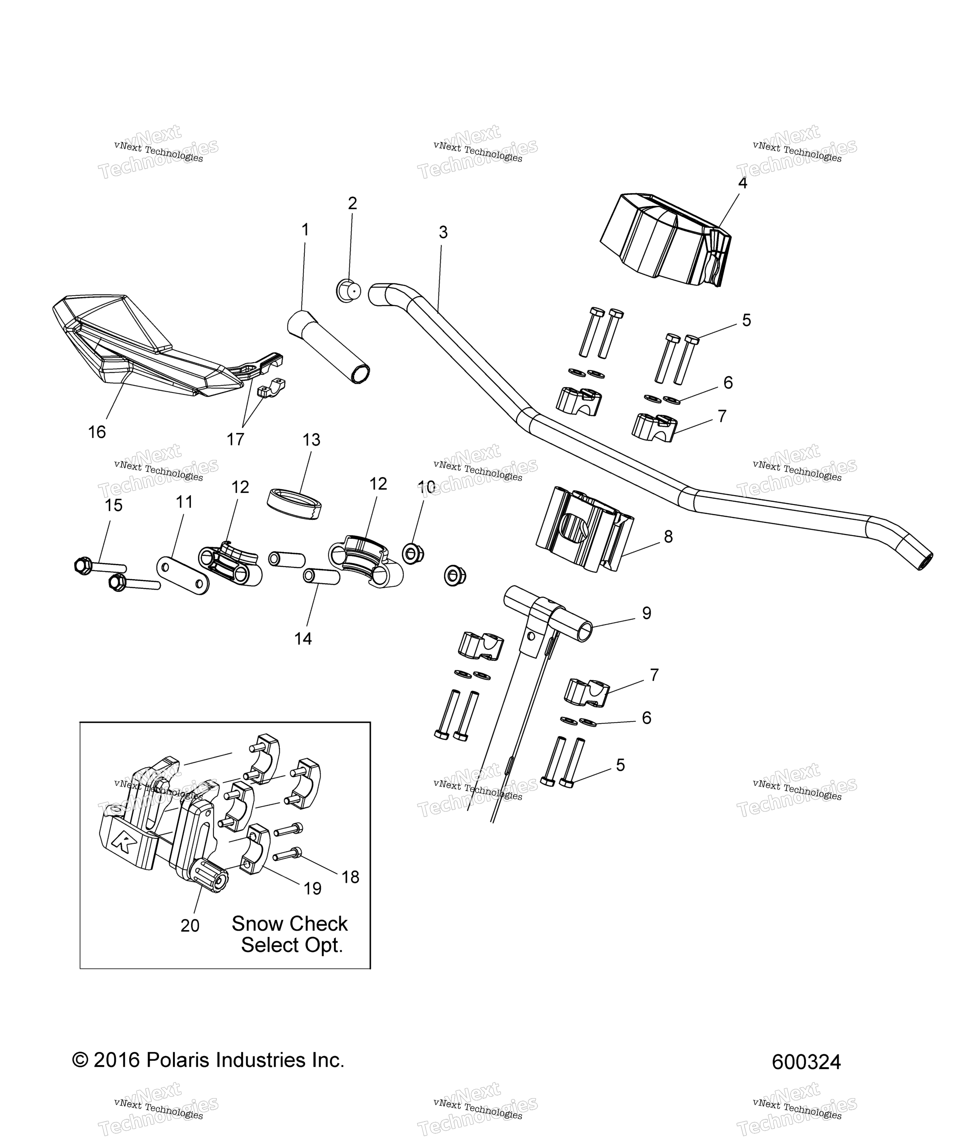 Steering, Upper & руль Asm