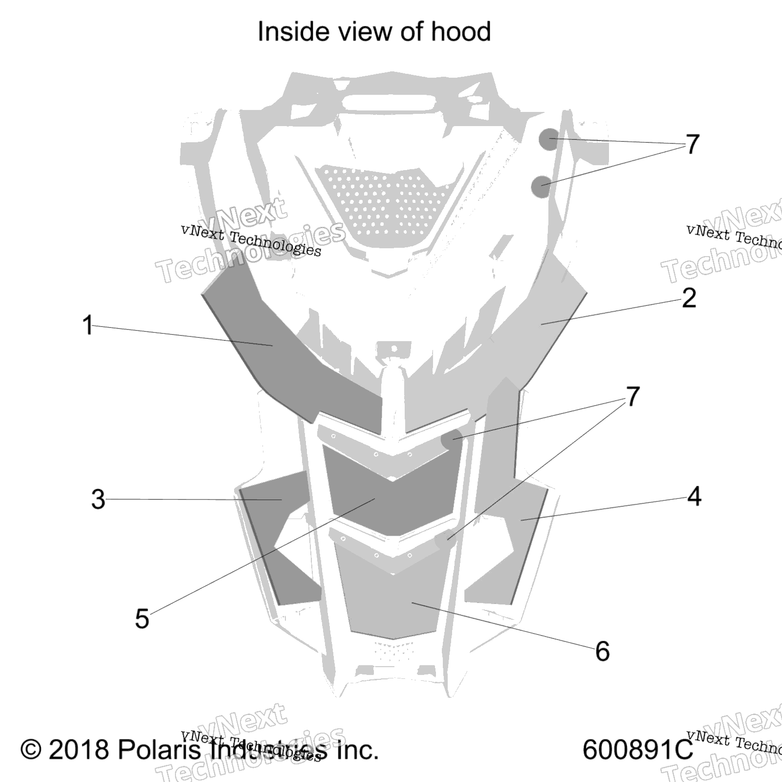 Body, Hood Foam / Fiber S19efk8rs / Reb / Efm8rs All Options