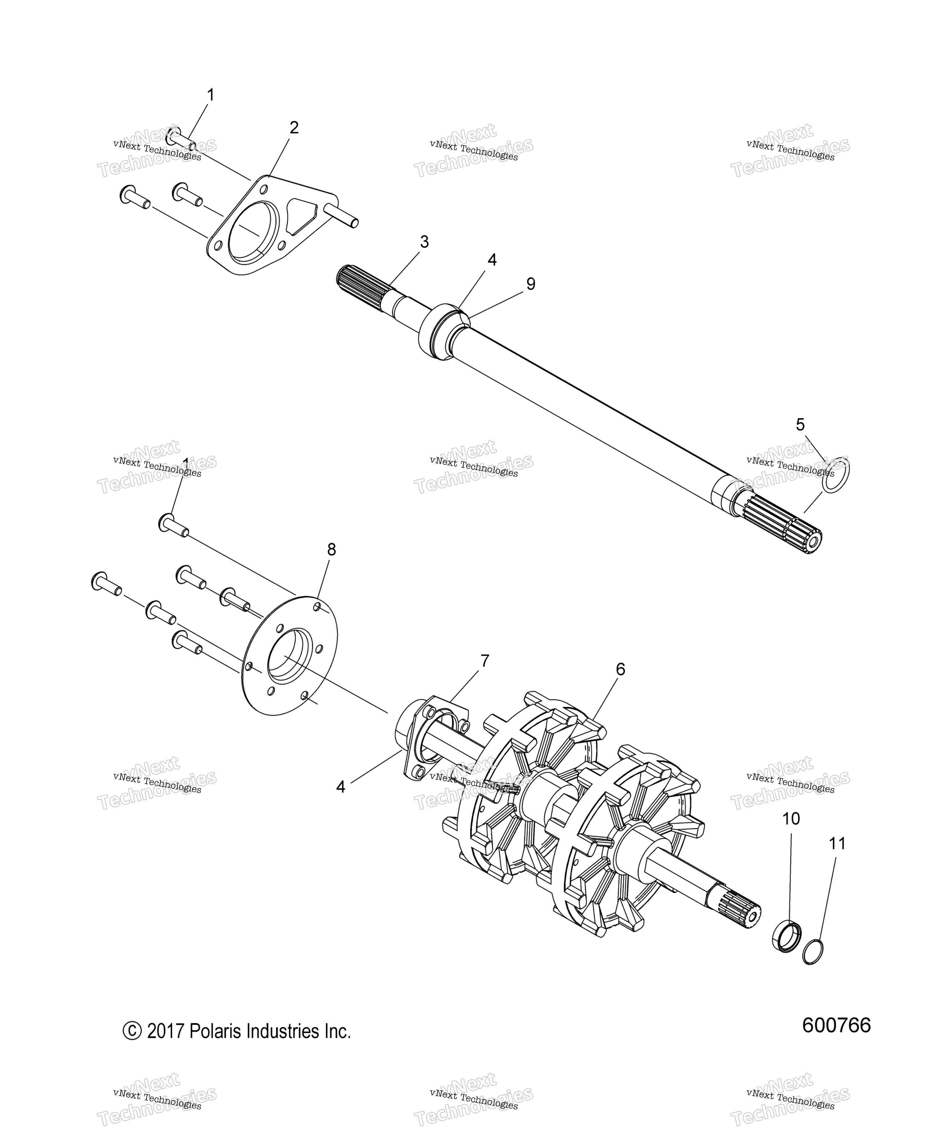 Привод Train, Jackshaft & Driveshaft All Options