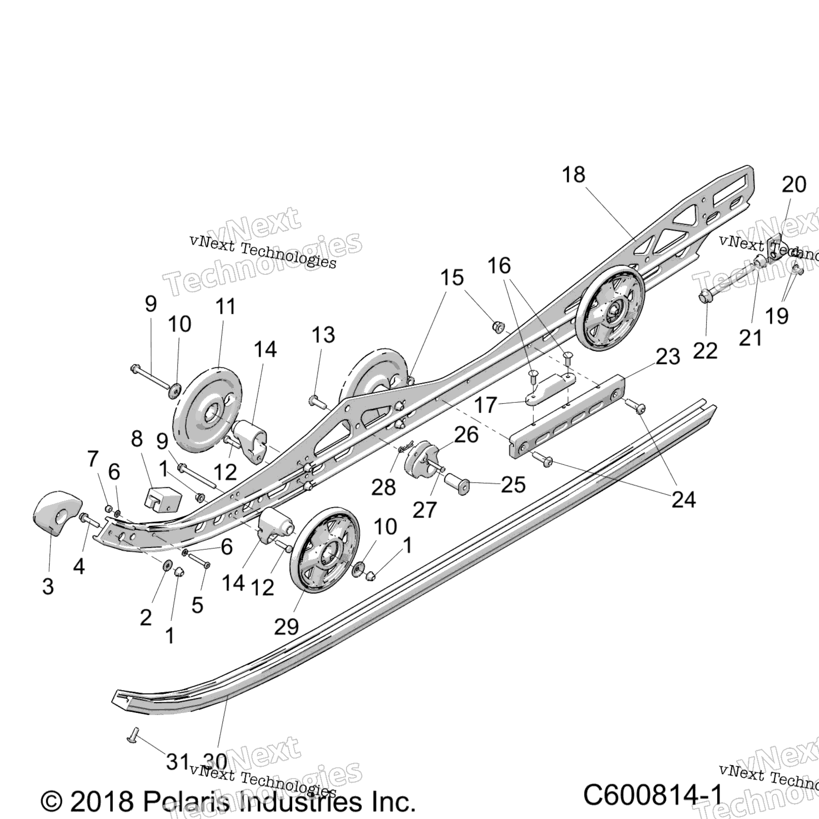 Suspension, Rail крепление All Options