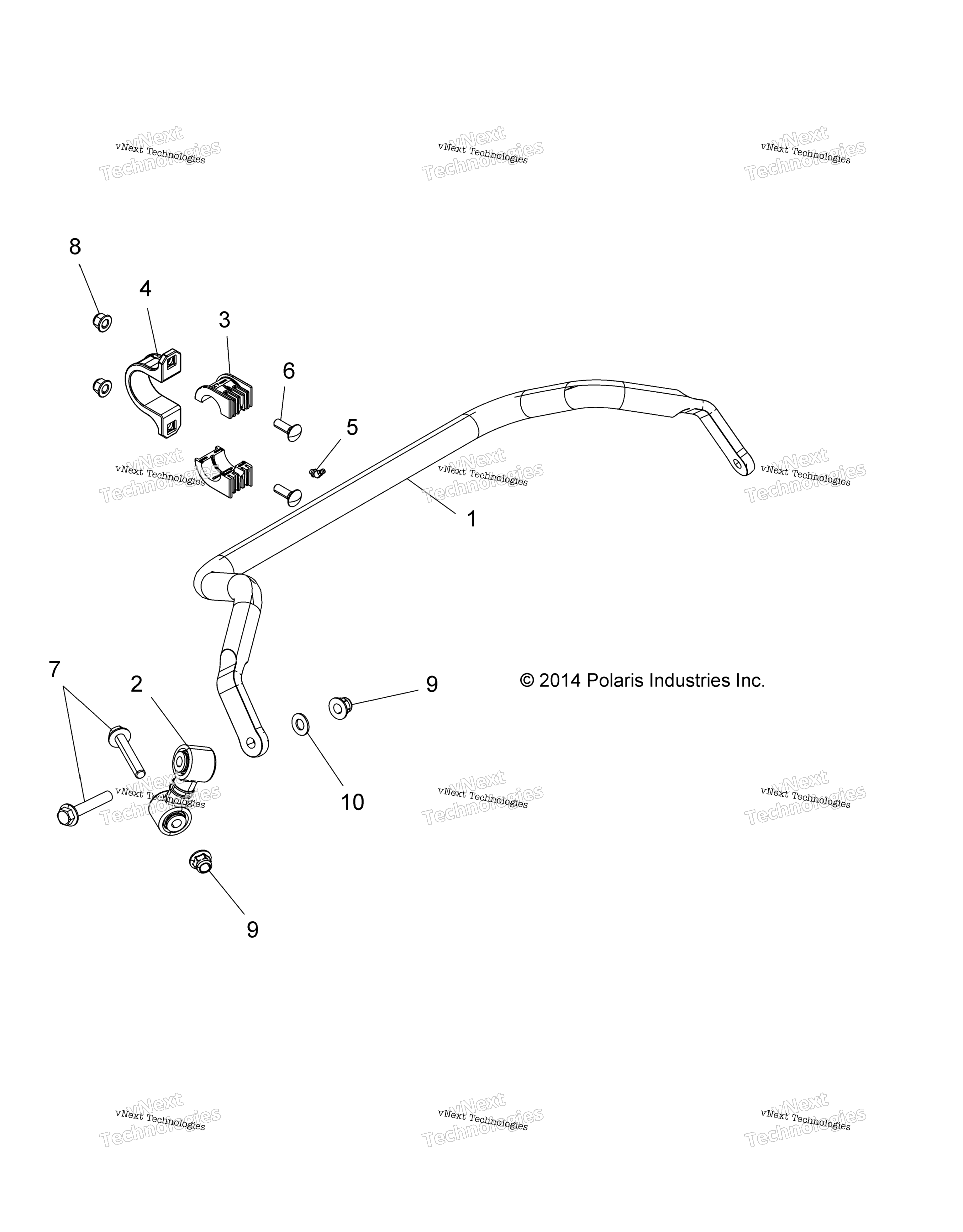 Подвеска, задняя Stabilizer Bar