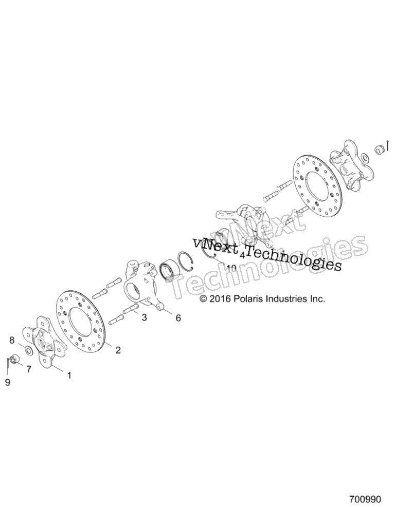 Подвеска, передняя Carrier And Hub Z19vfe92ac/Bc/Ad/Bd/Am/Bm/Lag/Bg