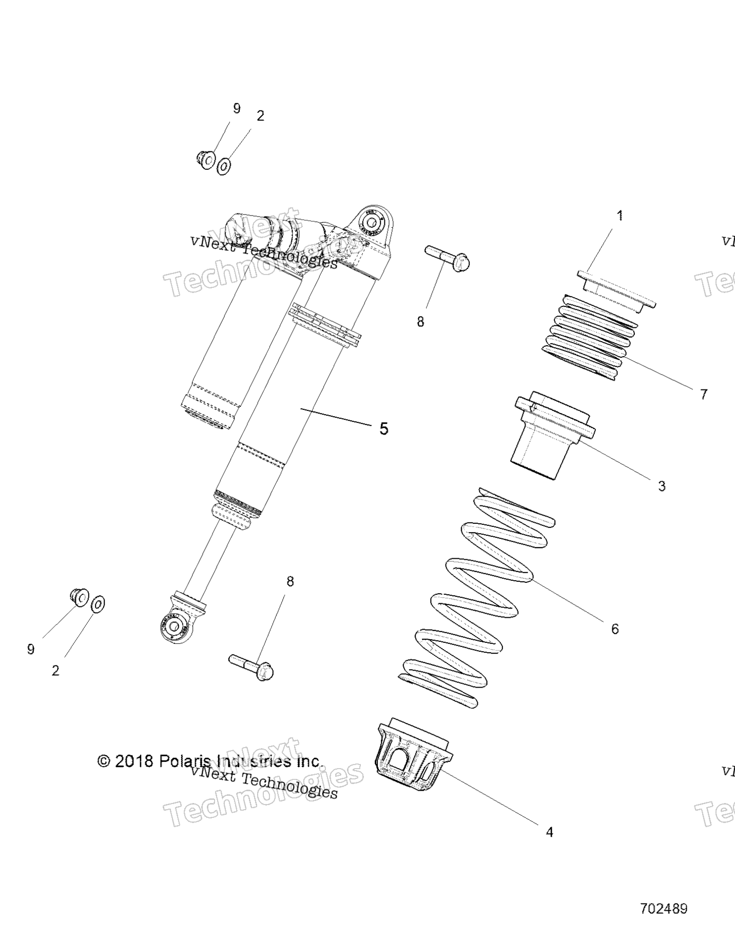 Подвеска, передний амортизатор Mounting Z19vfe92ac/Bc/Ad/Bd/Am/Bm/Lag/Bg