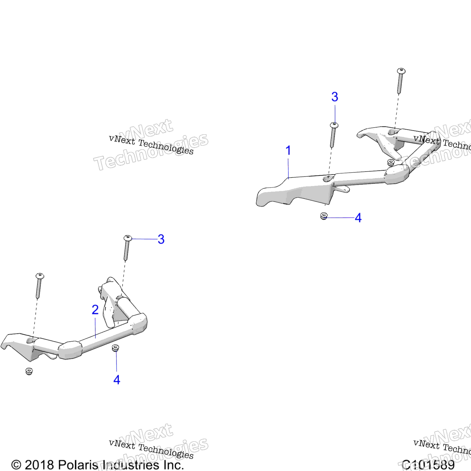 Body, Passenger Hand Grips A19sep57c1 / Ses57c1 / 2 / 5 / K / Set57c1 / 2