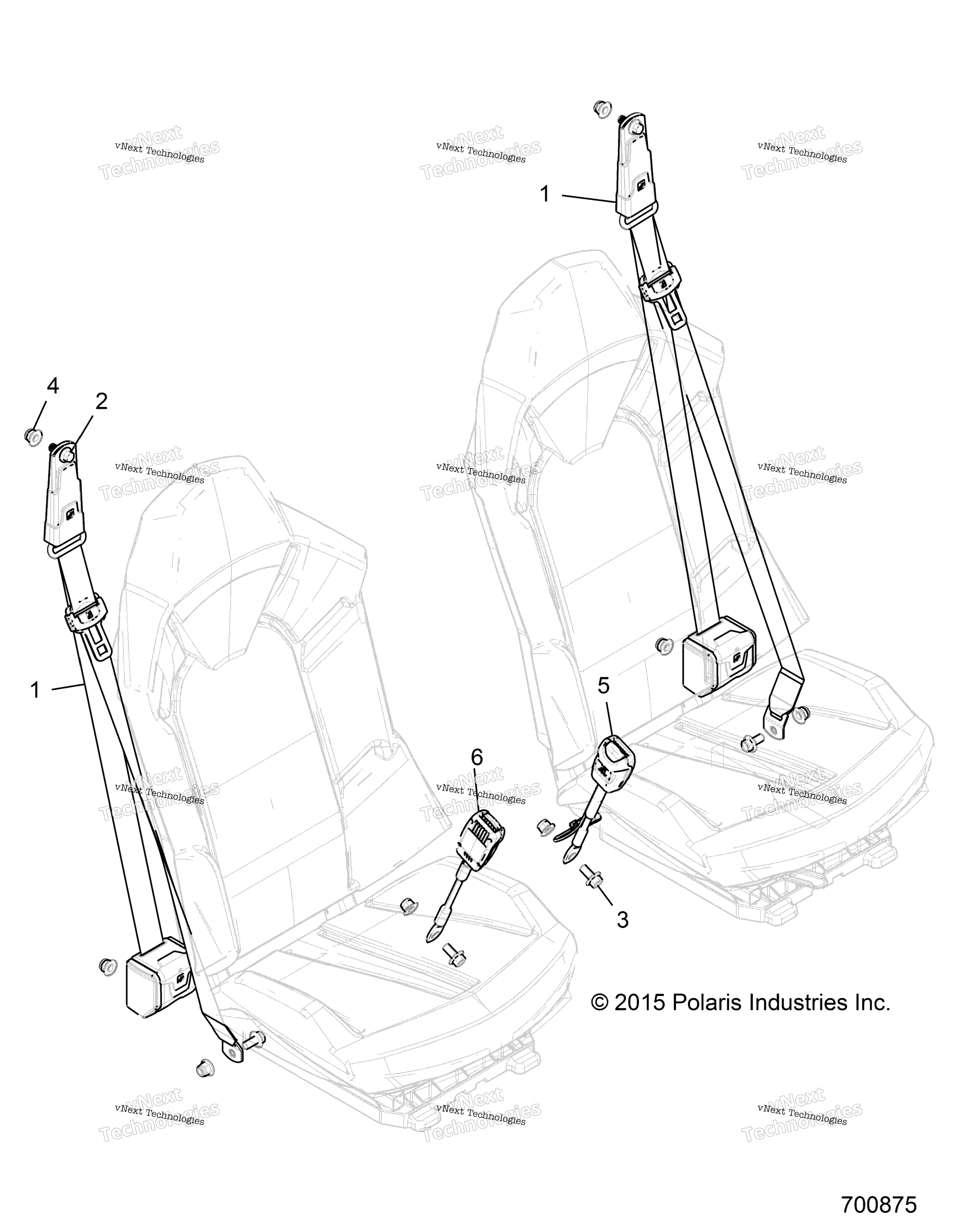 Кузов, сиденье Belt Mounting R16rge99a7/Ae/Av