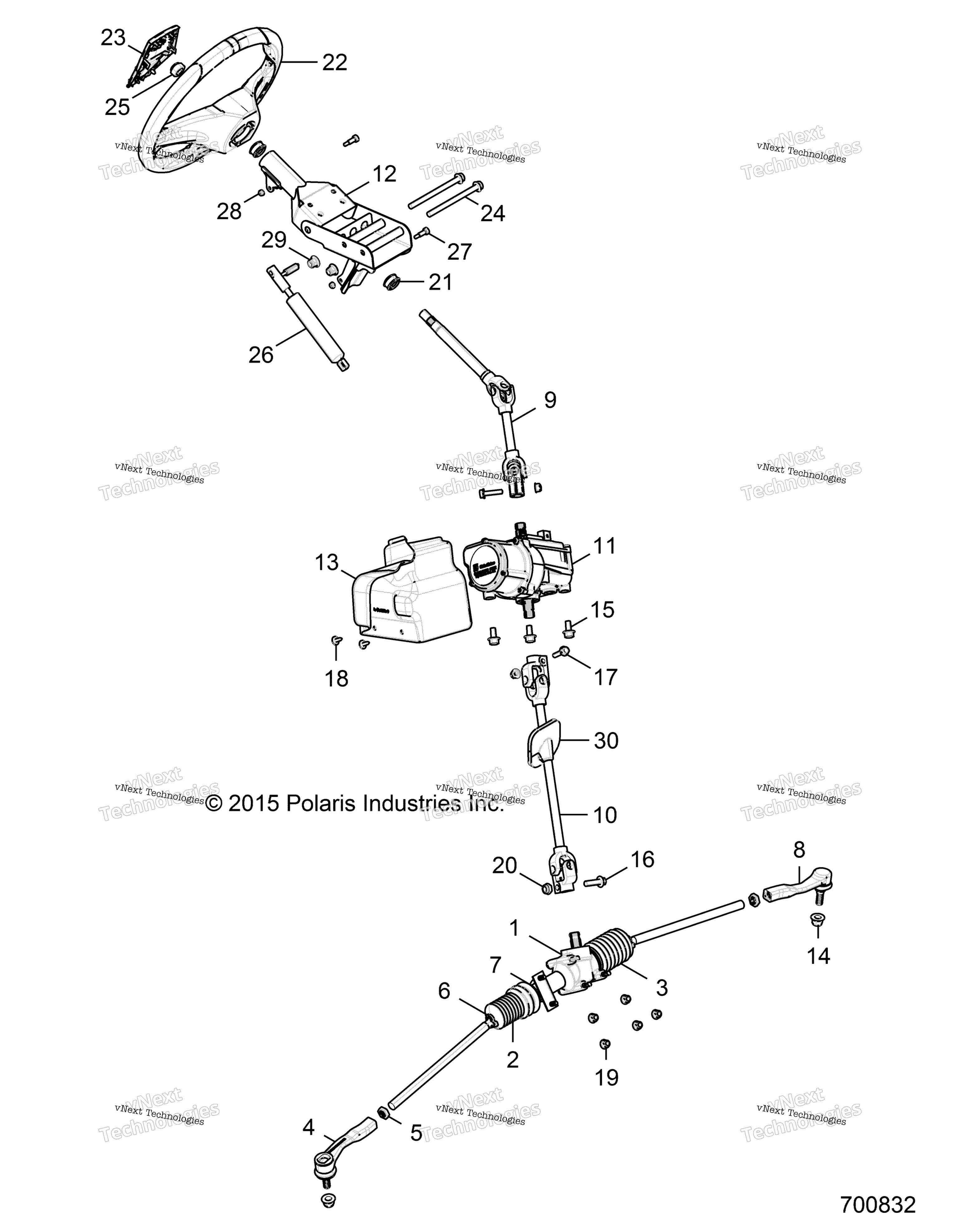 Steering, рулевое управление Asm. R17rge99a7 / A9 / Aw / Am / Kak