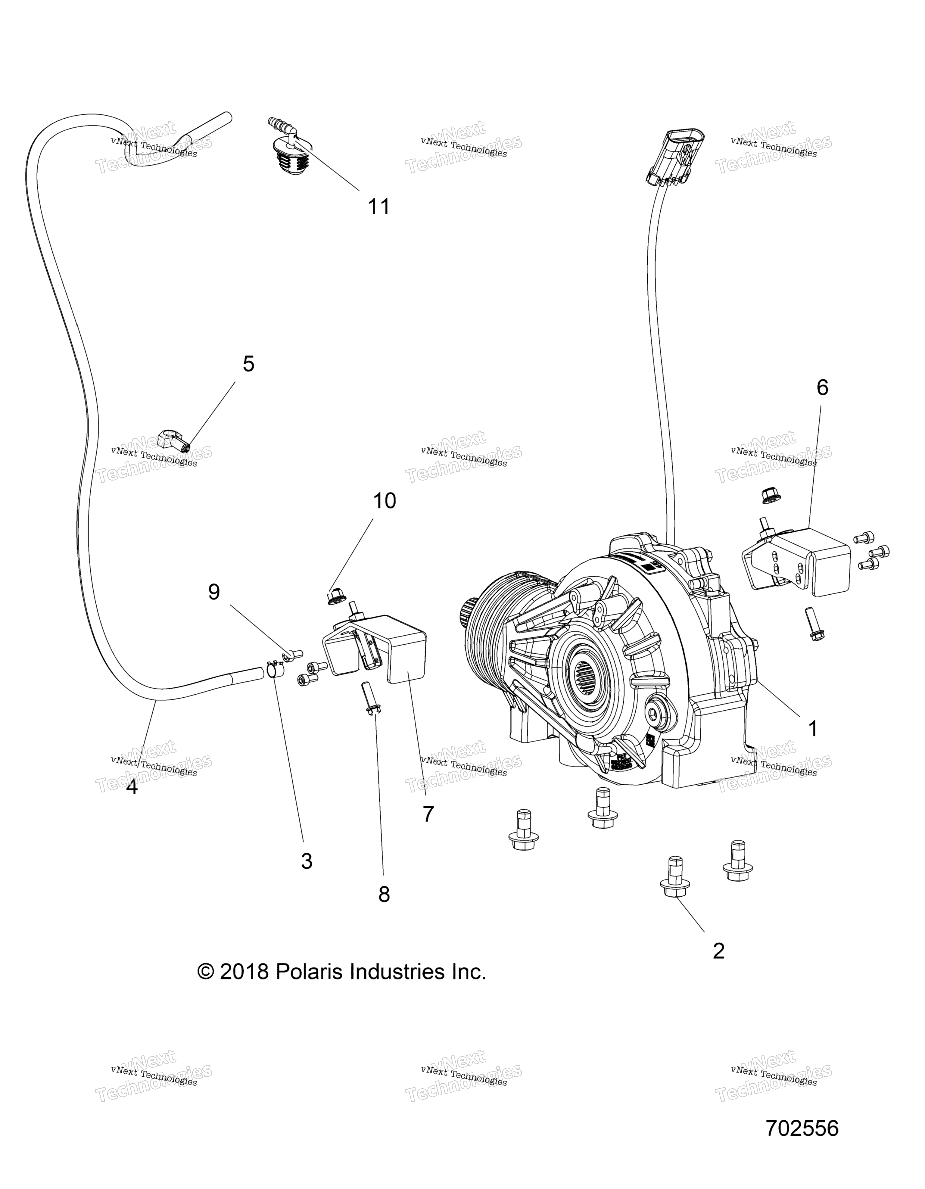Трансмиссия, передний редуктор Mounting R19rrp99cc/Fc