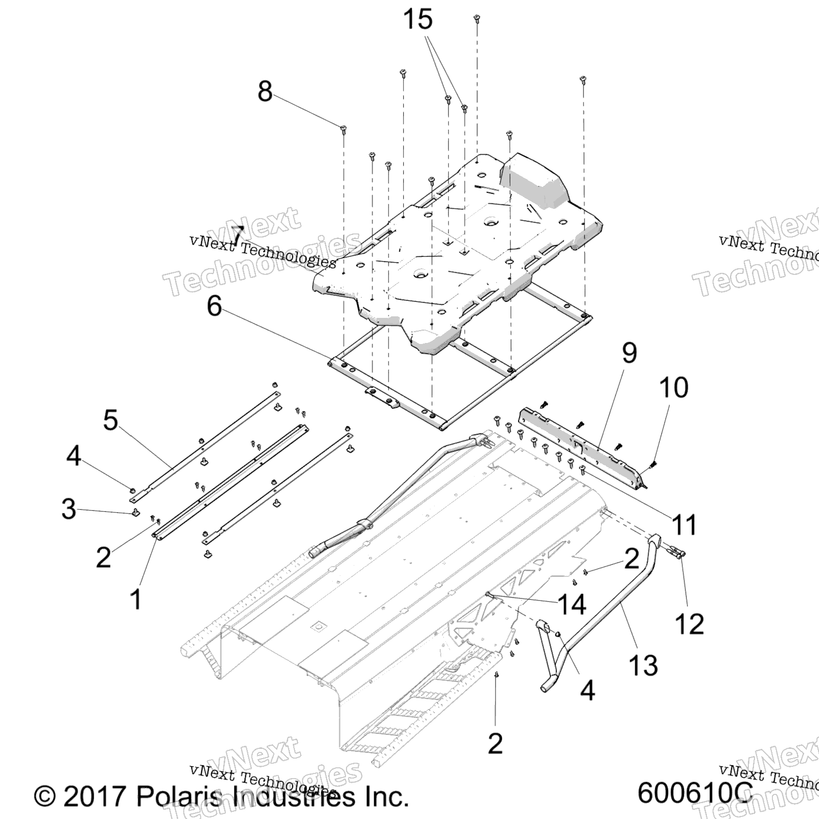 Chassis, задний Asm. All Options