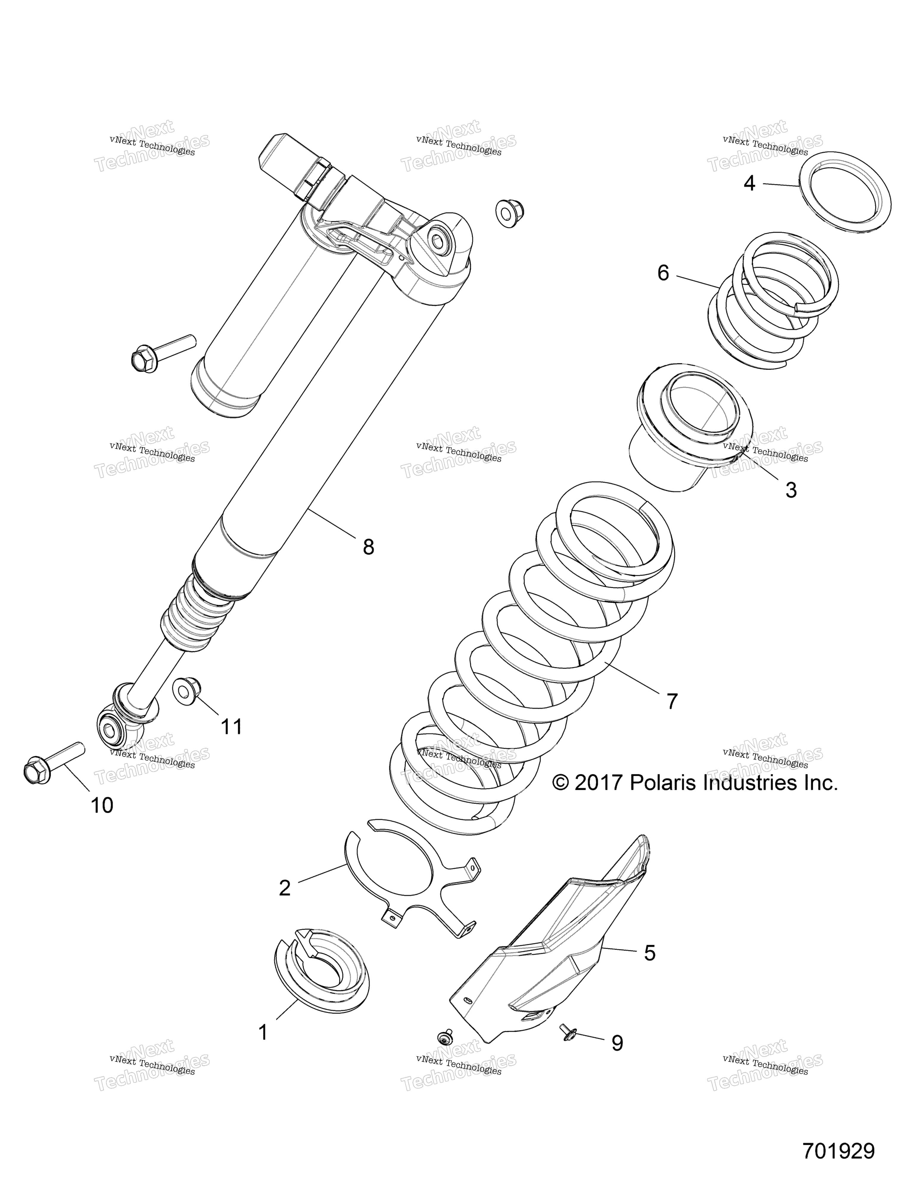 Подвеска, задний амортизатор Mounting Z19vde92ac/Bc/Ad/Bd/Am/Bm/Lm/Lag/Bg