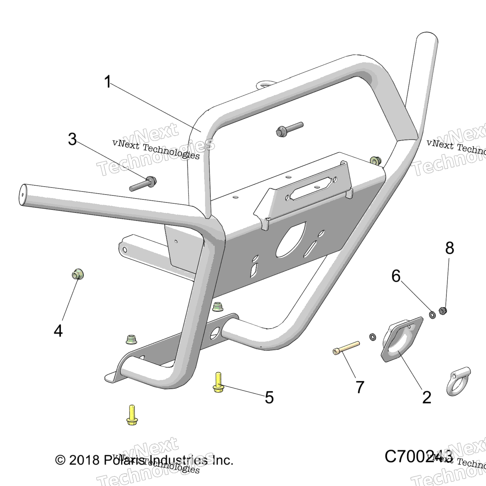 Accessory, передний Bumper