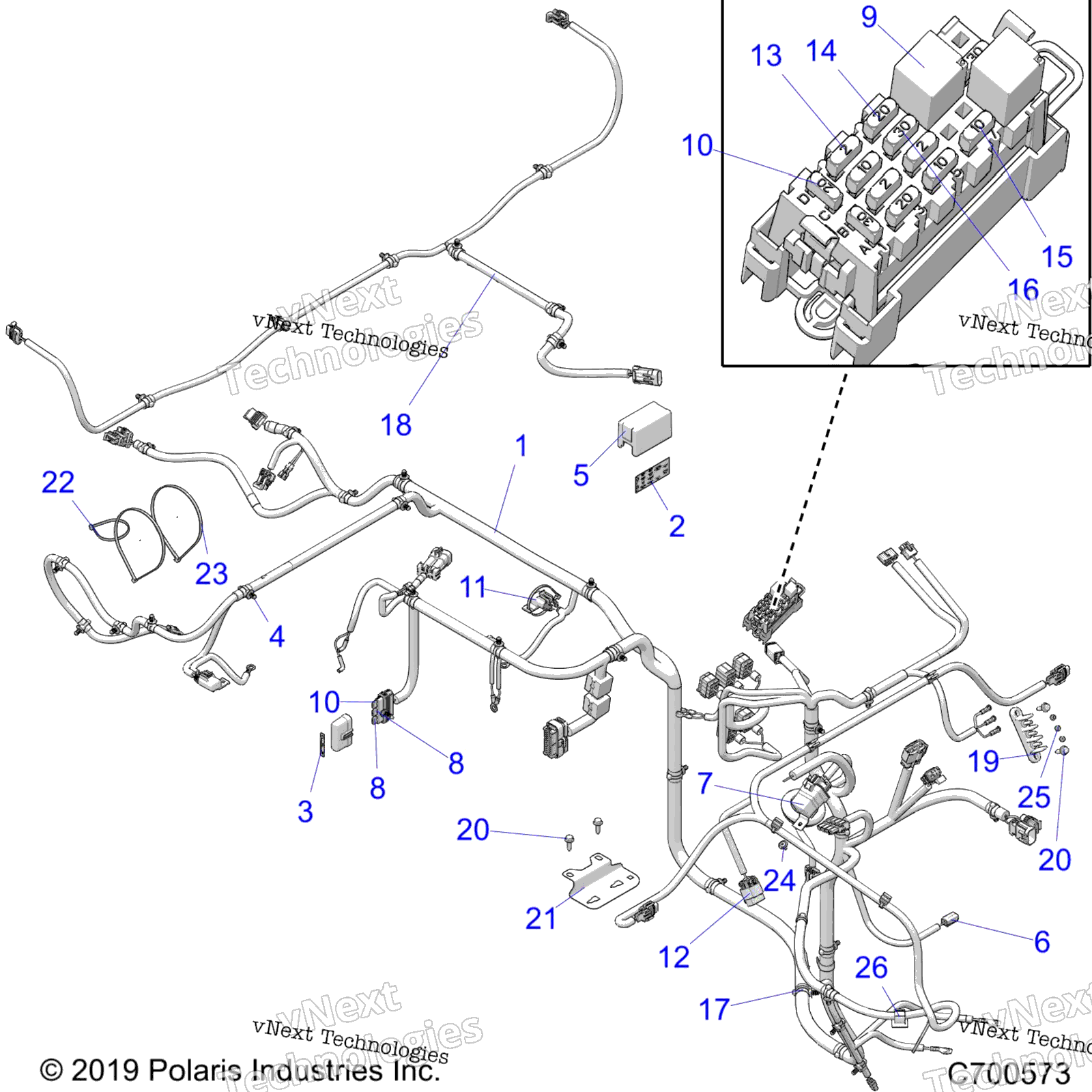 Electrical, провод Harnesses