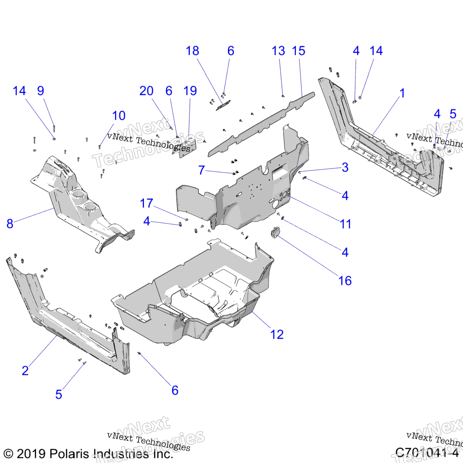 Body, Floor и Rocker Panels