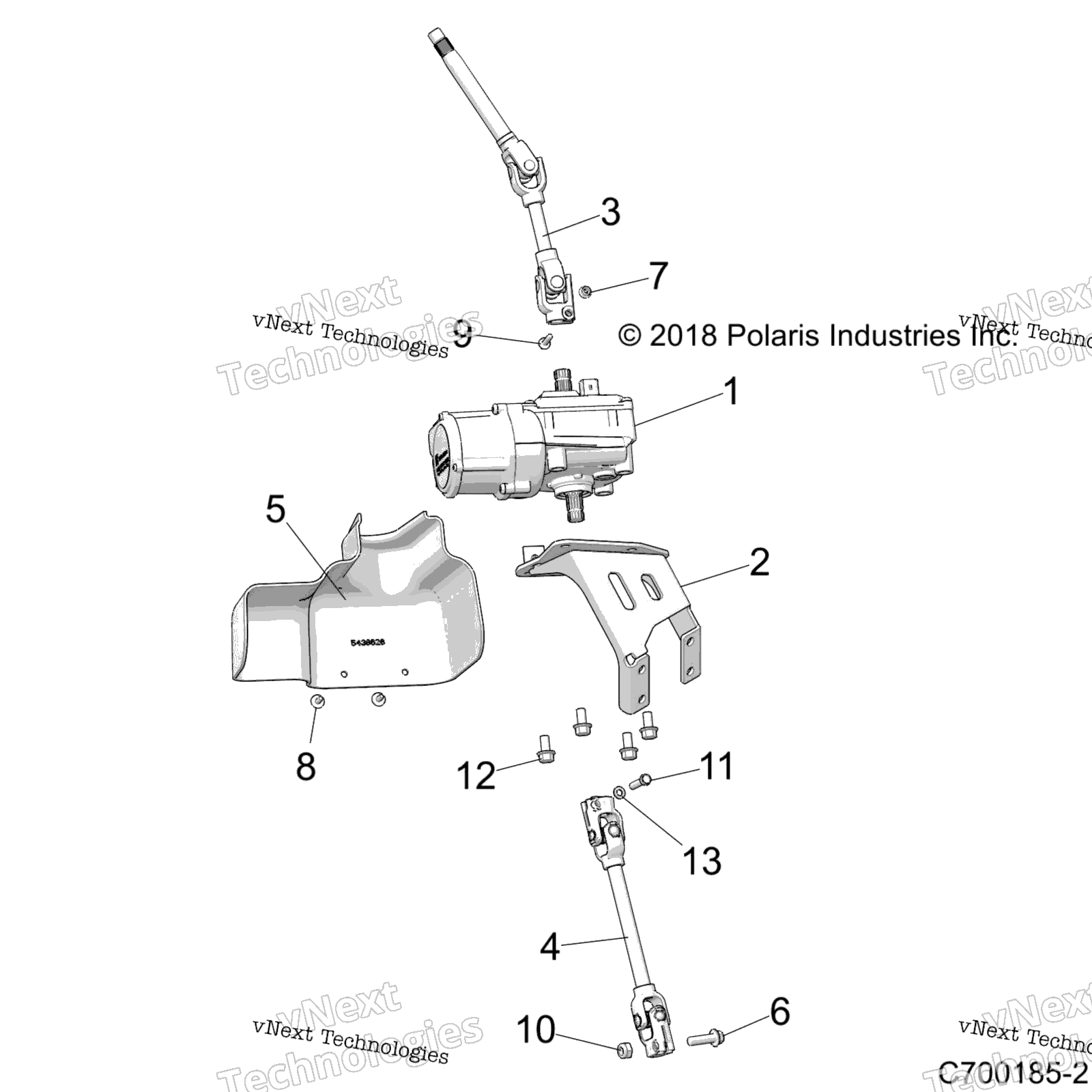 Steering, Power рулевое управление и Shafts Z20che57am
