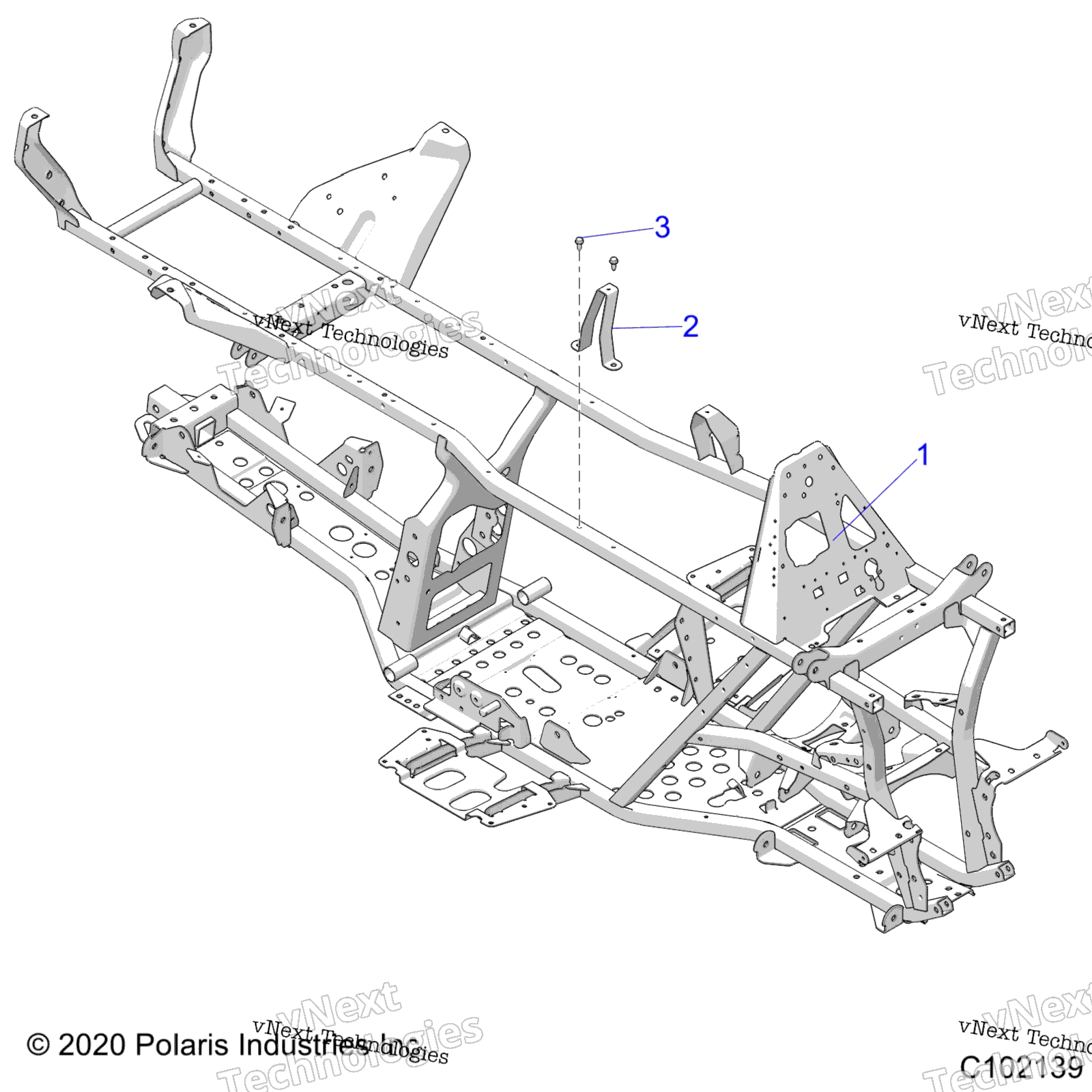 Chassis, рама A20sje57bx