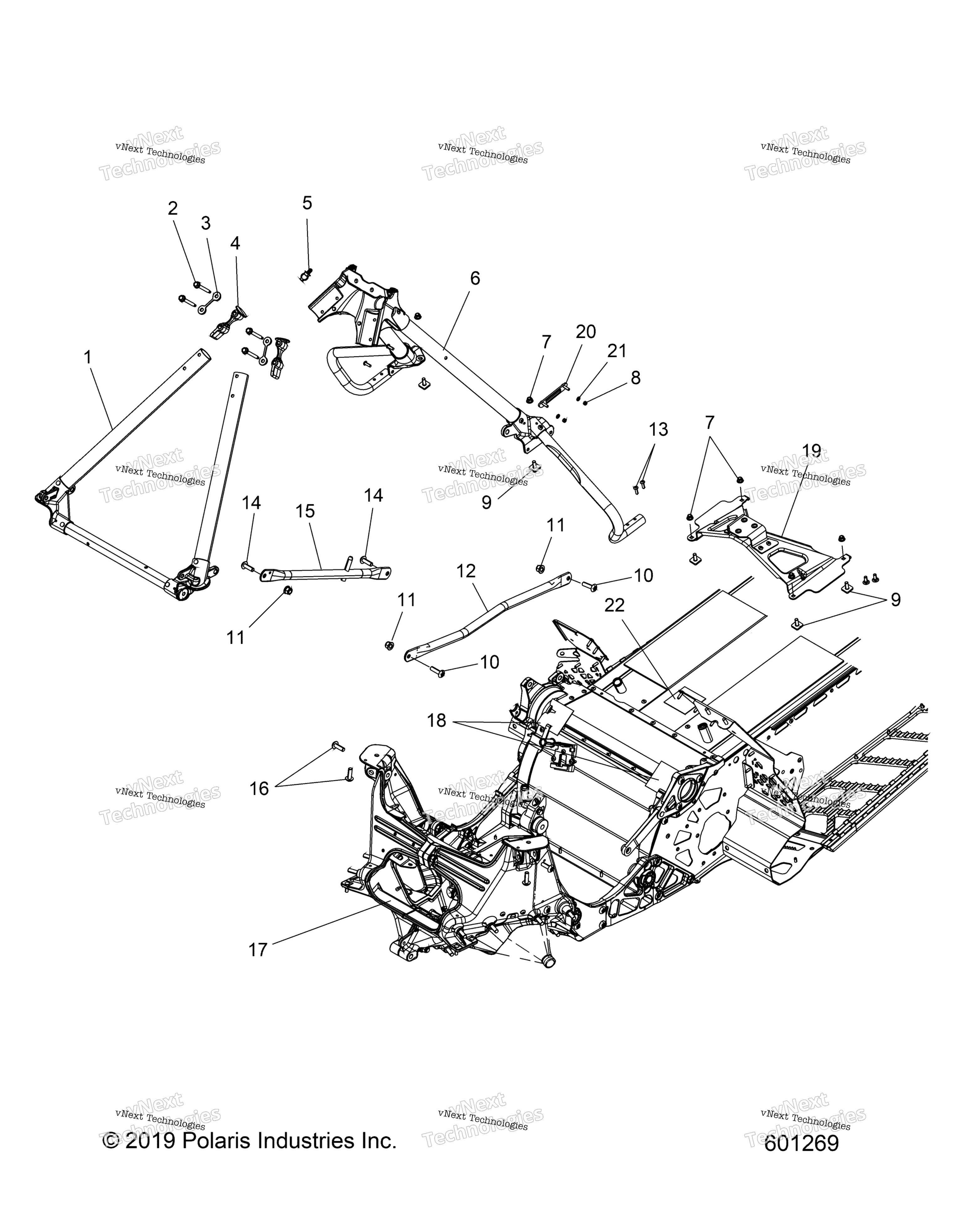 Chassis, Chassis Asm. & Over Structure All опции