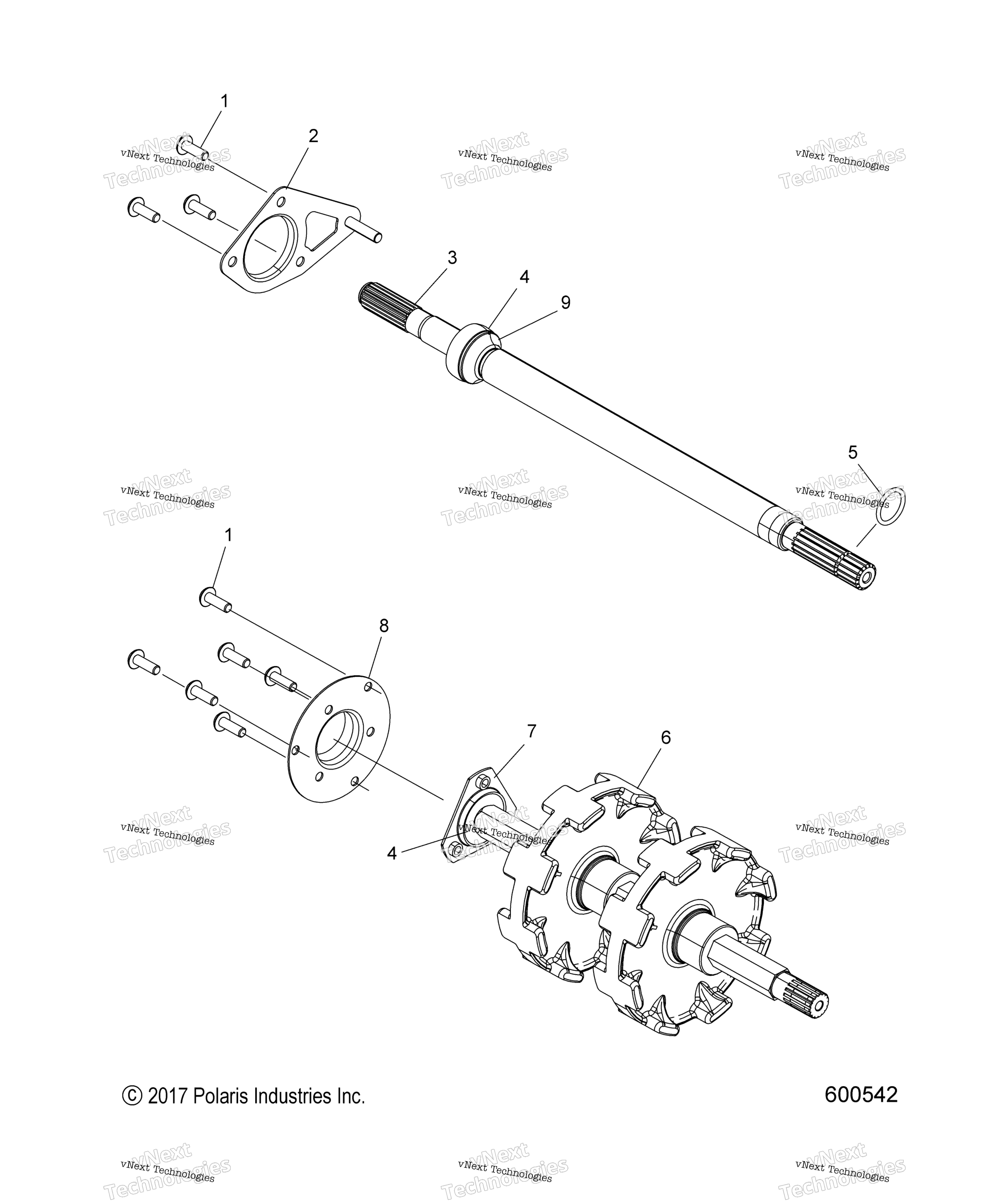 Привод Train, Jackshaft & Driveshaft All Options