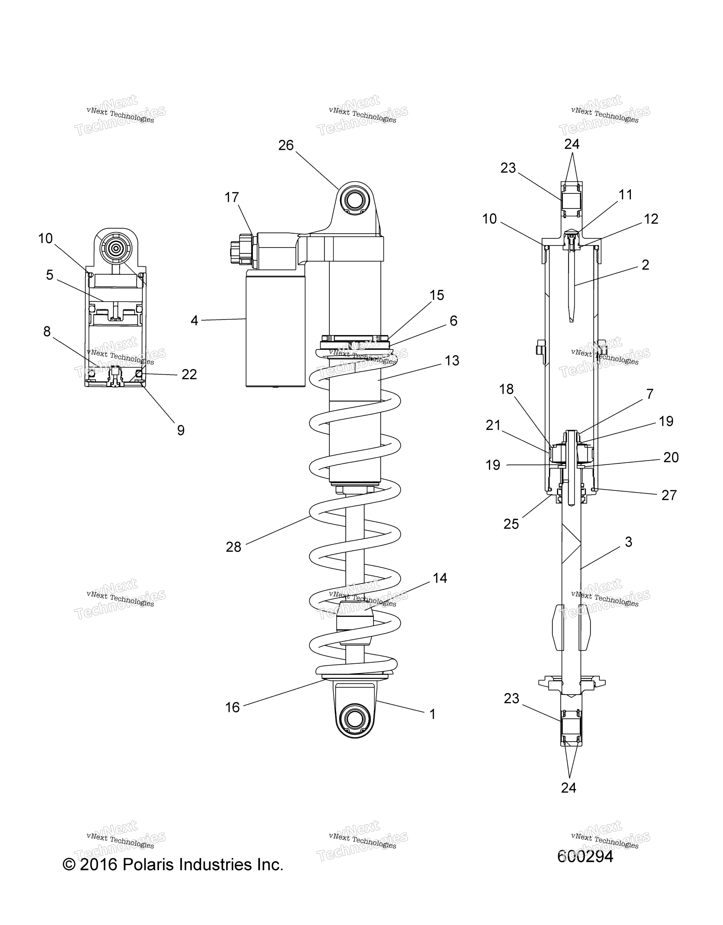 Suspension, Shock, Ifs All опции (600294)