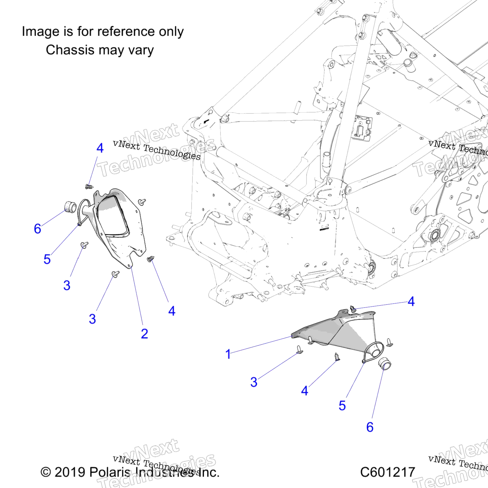 Chassis, тяга стержень чехол Asm. S20efk6ps / Peb