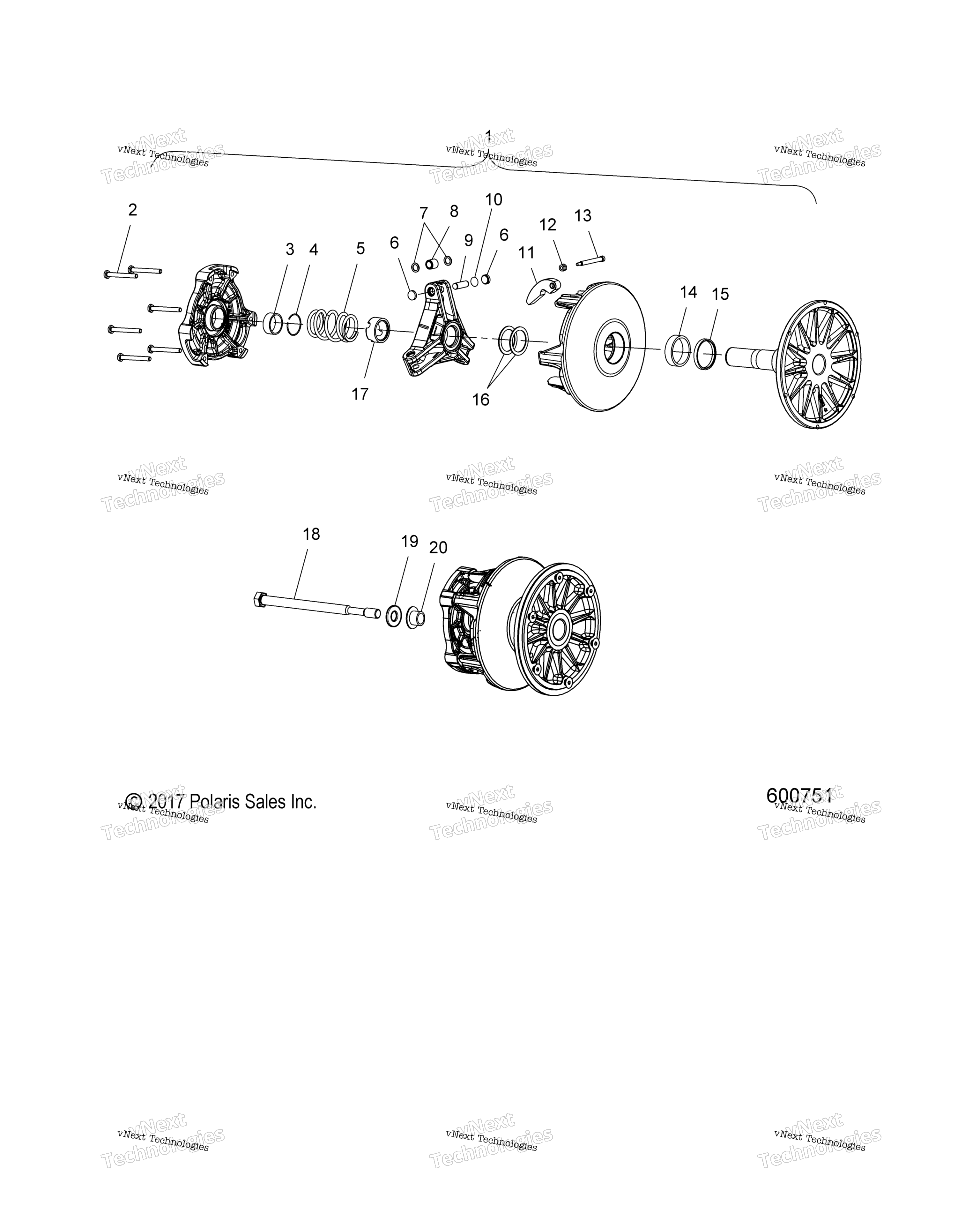 Привод Train, Clutch, Primary