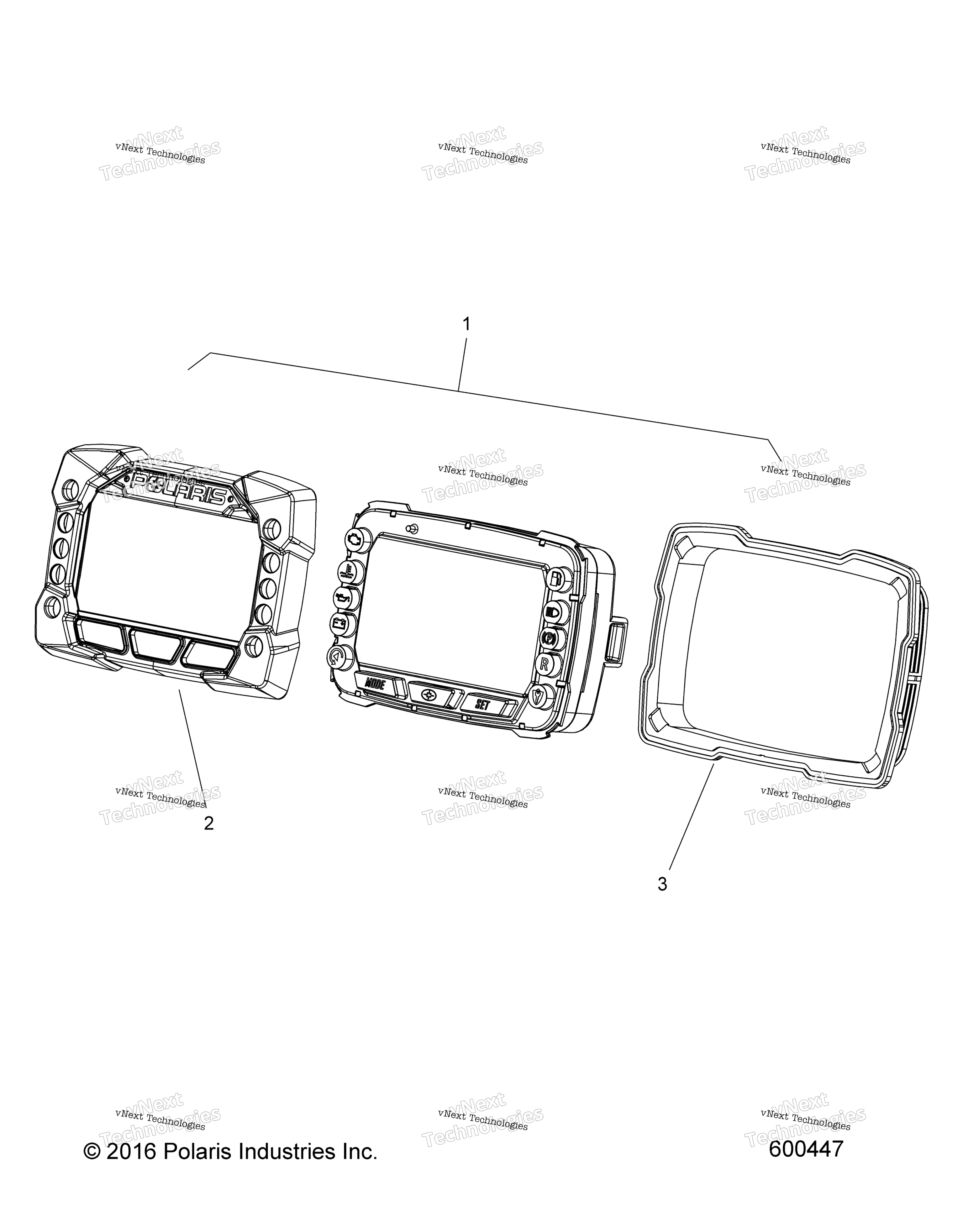 электрооборудование Multifunction Gauge