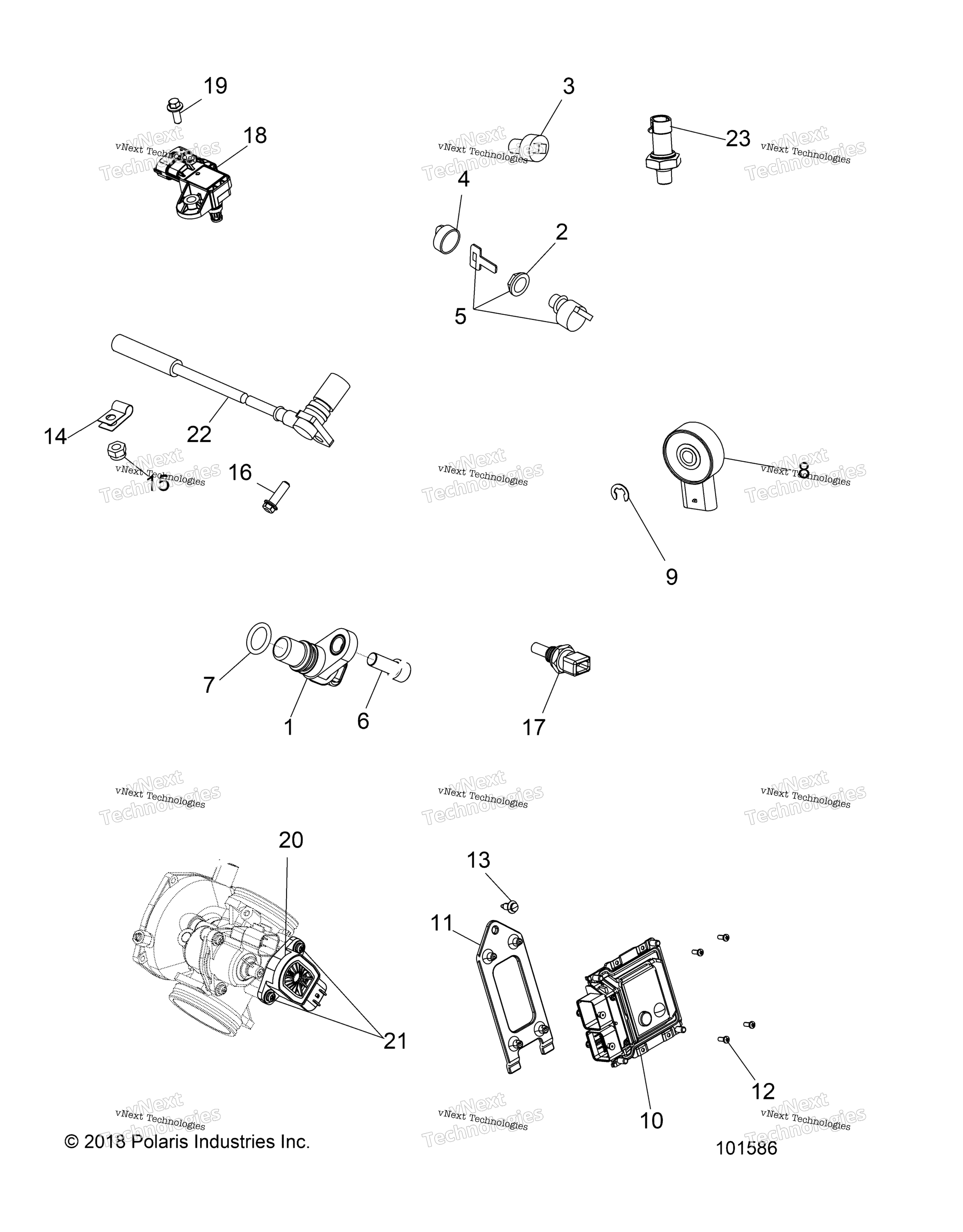 Electrical, Switches, Sensors & Ecm A19sea57b1 / 5 / 9 / L2 / L7 / E57b1 / 5 / 9 / F57b4 / Sey57b5 / Sez57bz