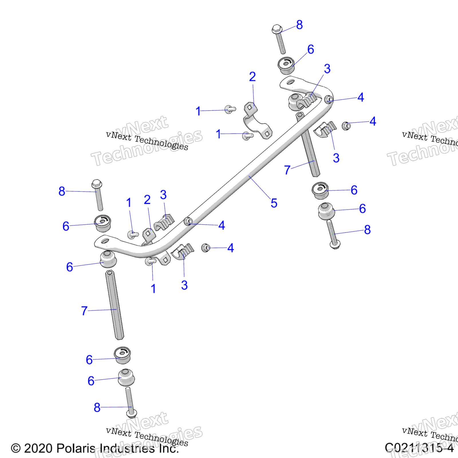 Suspension, Stabilizer Bar A20sxe95ag / Cag