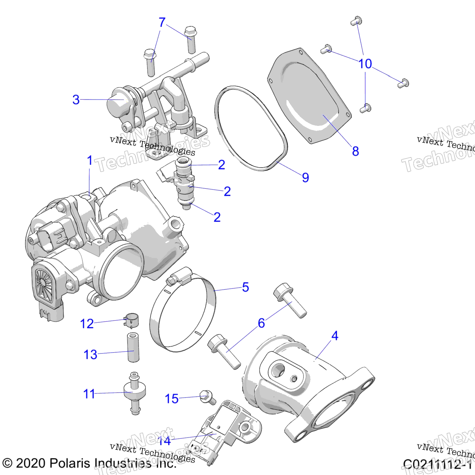 Двигатель, дроссельный узел & Fuel Rail A20sej57a1/A4/A7/A9