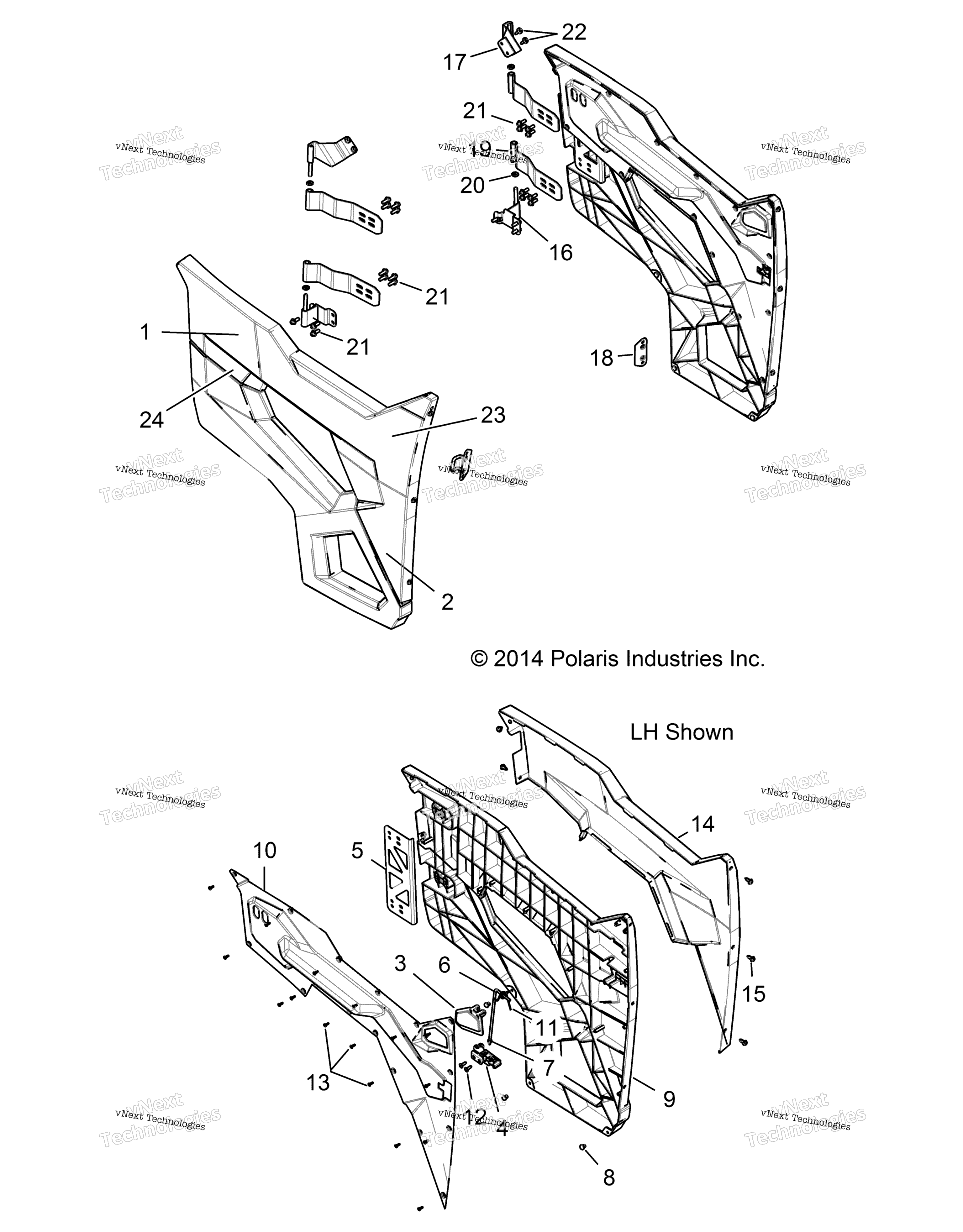 Body, Door R15rt87eav / A5 / Bv