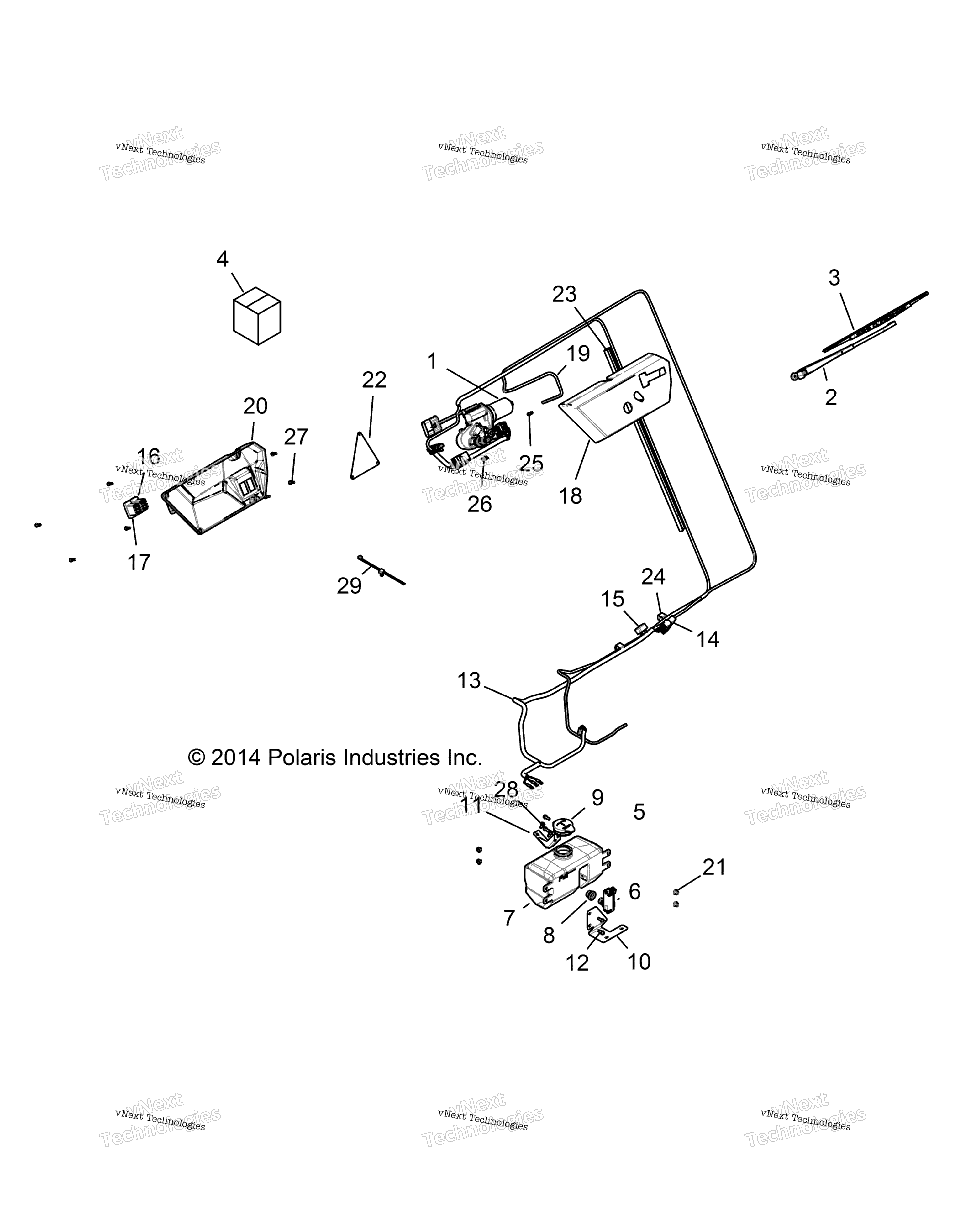 Body, Windshield Wiper R15rta / E87a2