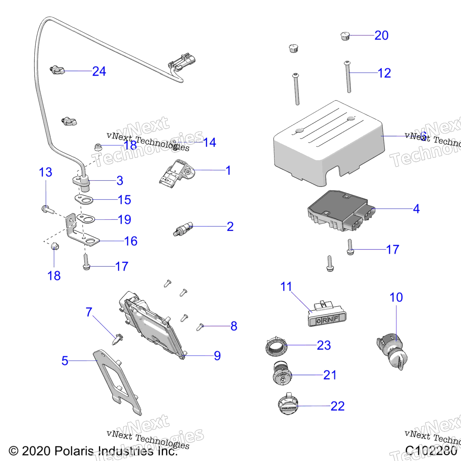 электрооборудование Sensors, Modules, & Switches