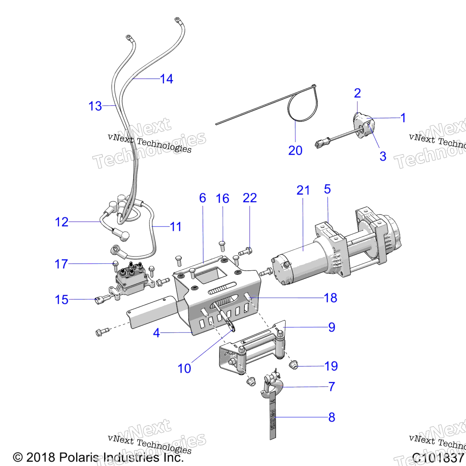 Chassis, лебёдка A21s6e57fl