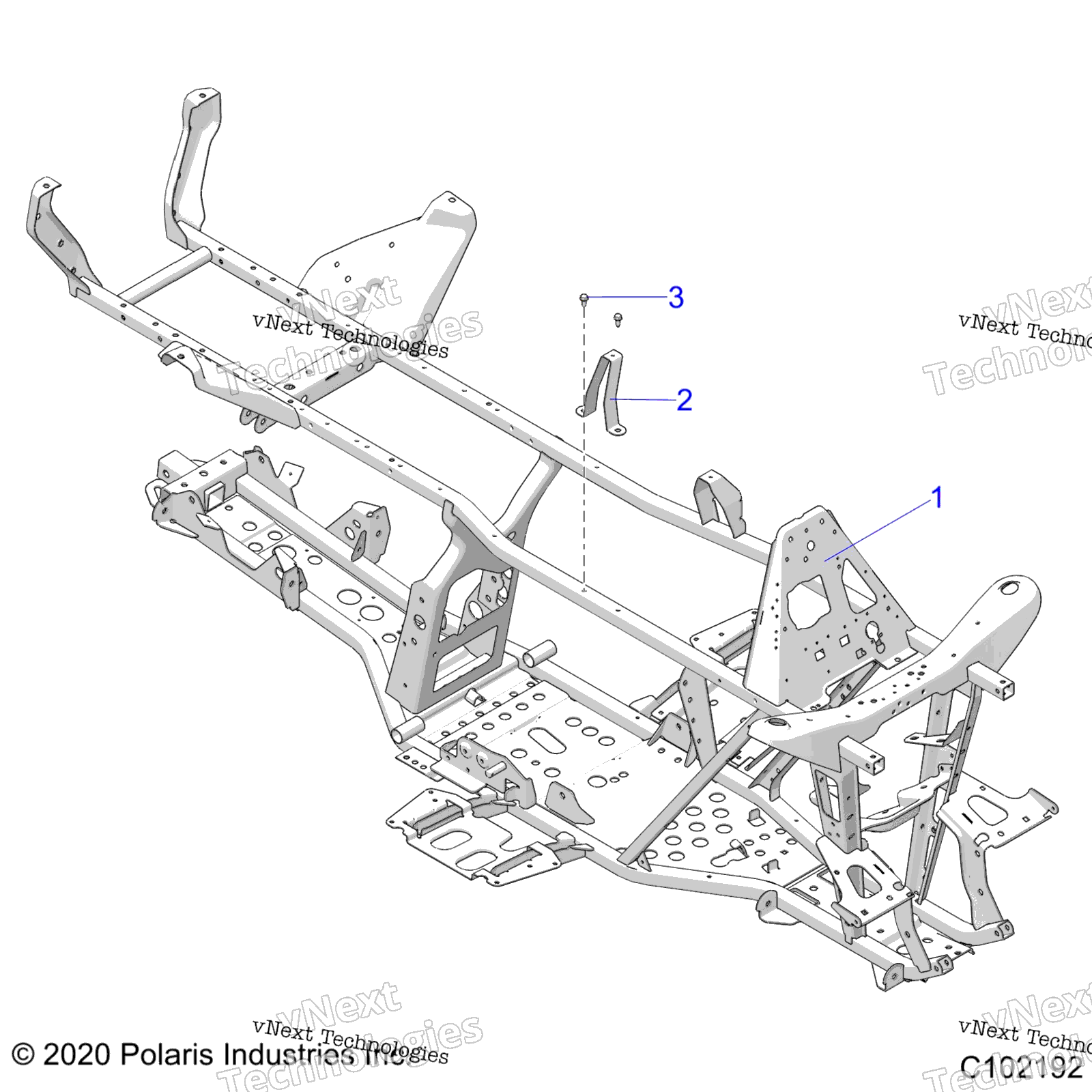 Chassis, рама A21sde57b4