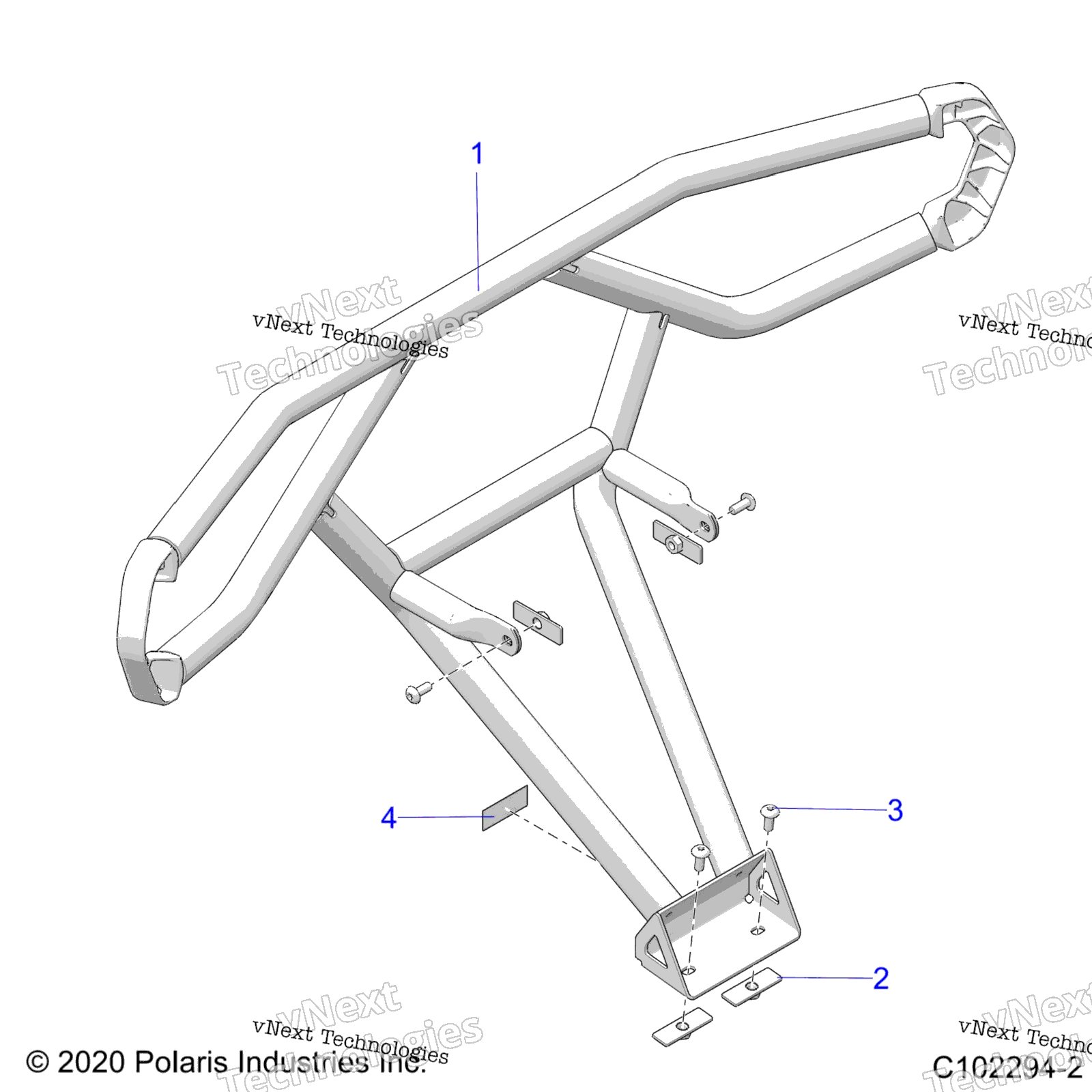 Body, задний Bumper, Trail A21shy57al / Bl