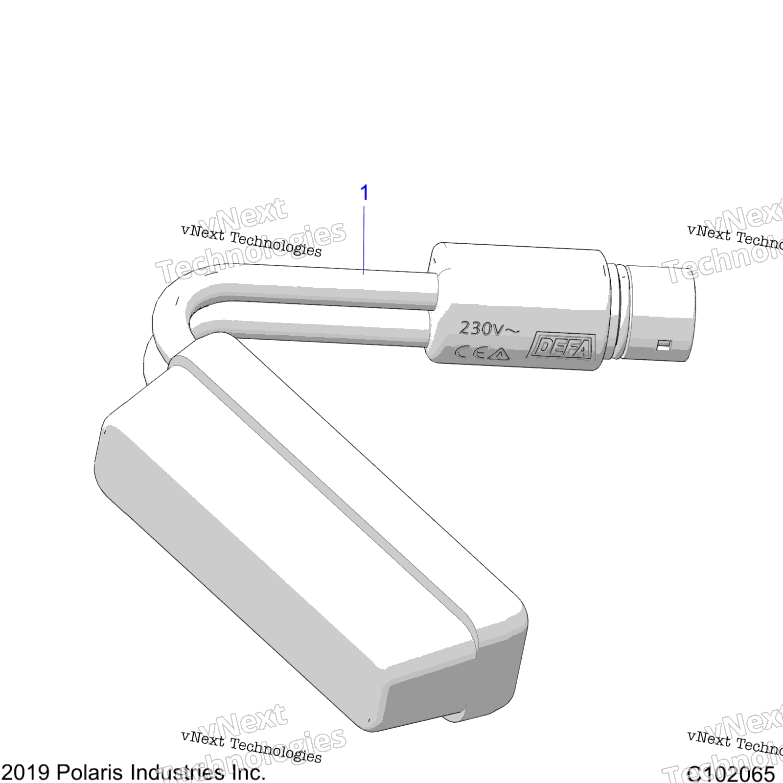 Electrical, двигатель Block Heater A21sws57c2
