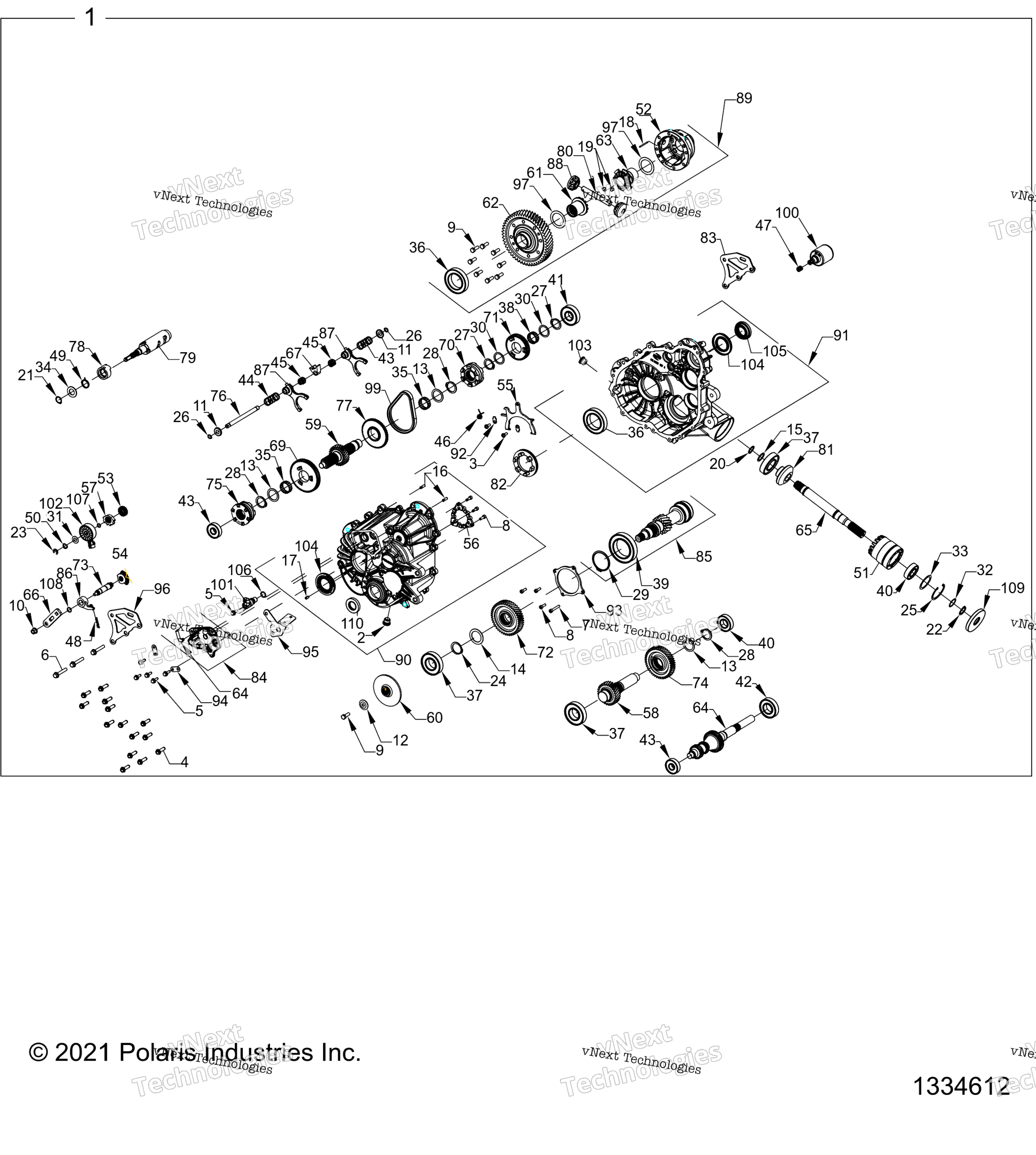 Трансмиссия, главный редуктор R21maa57f1/F9/Sf1/F9/C1/C9/Ck