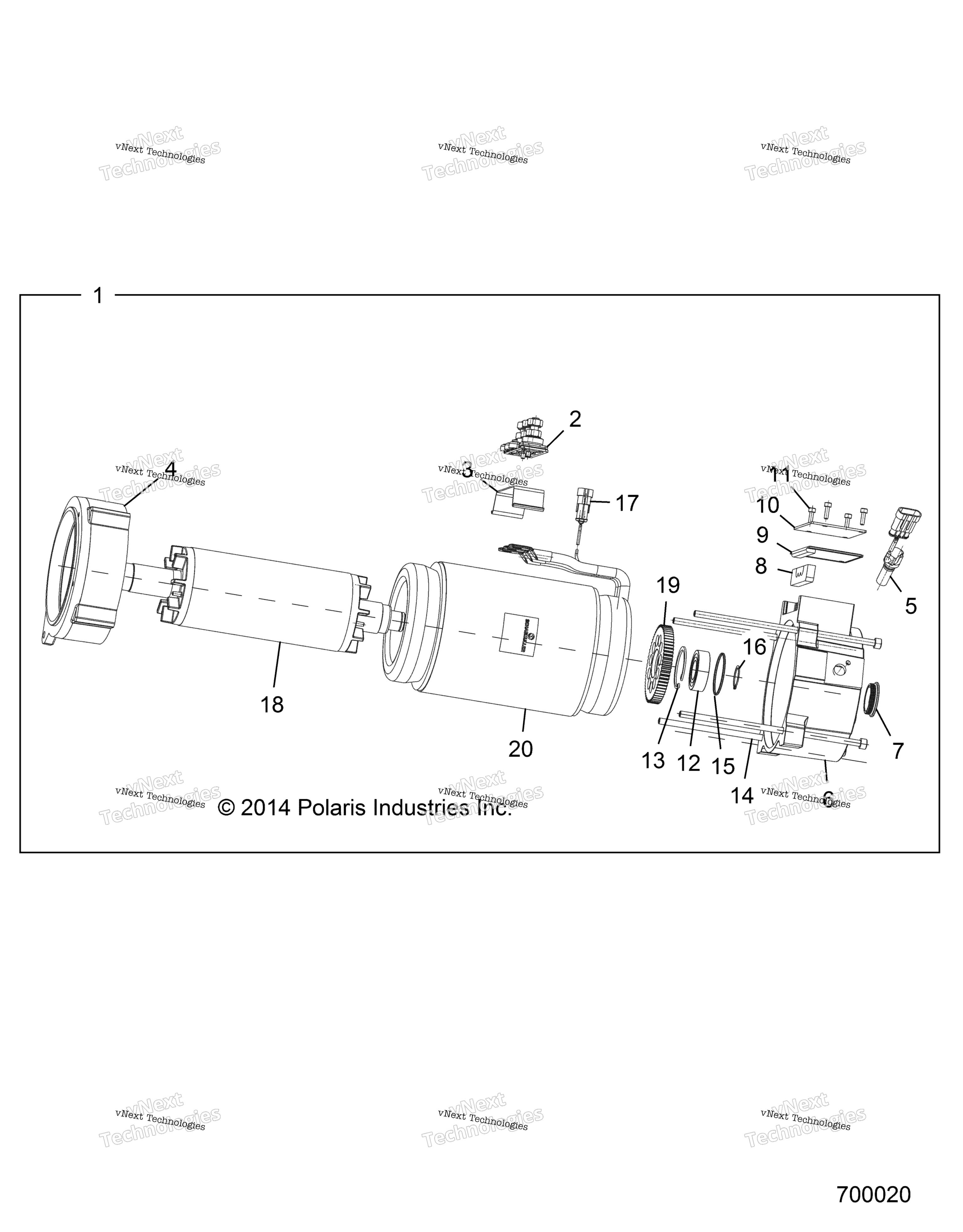 электрооборудование Motor, Internals