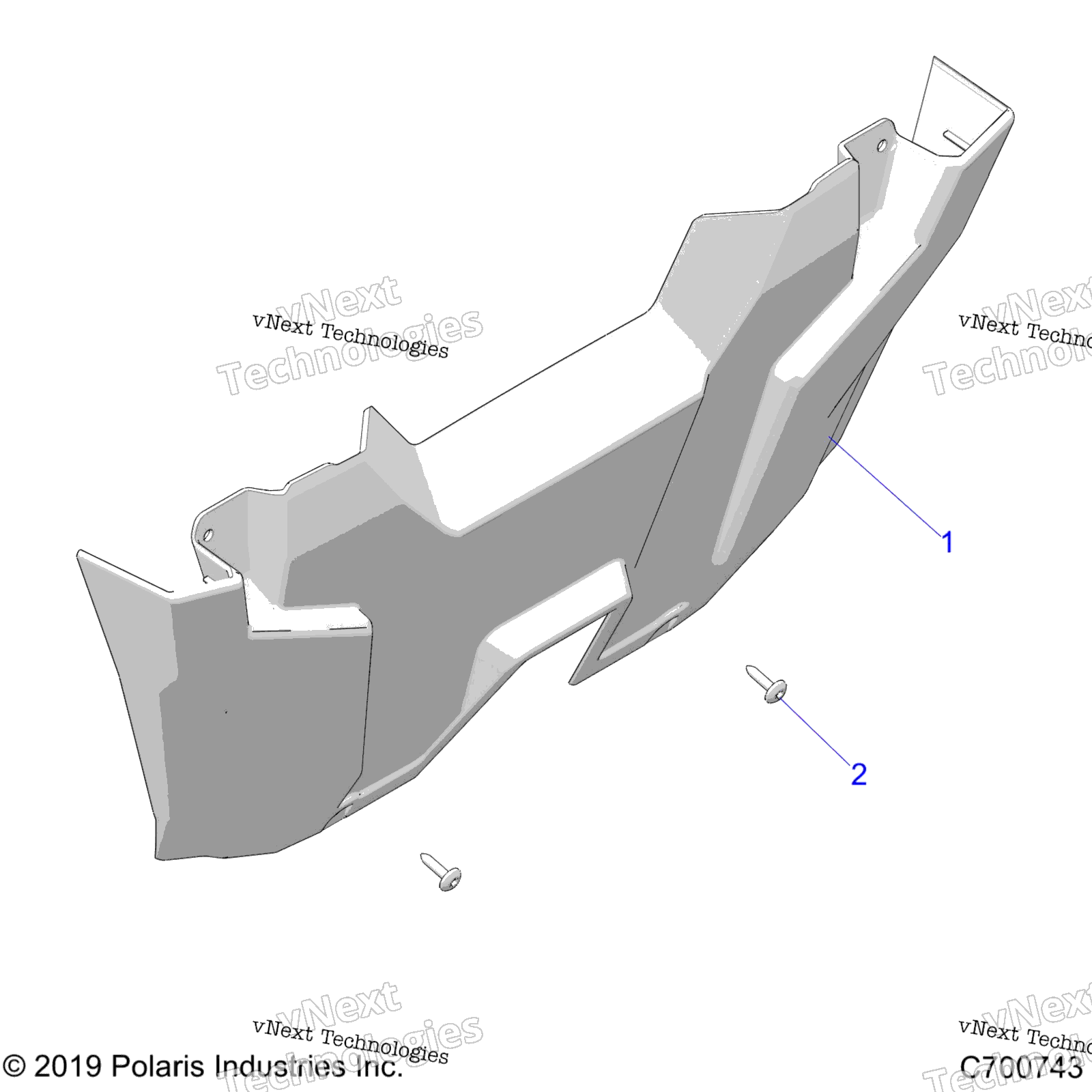 Body, Lower, передний Facia
