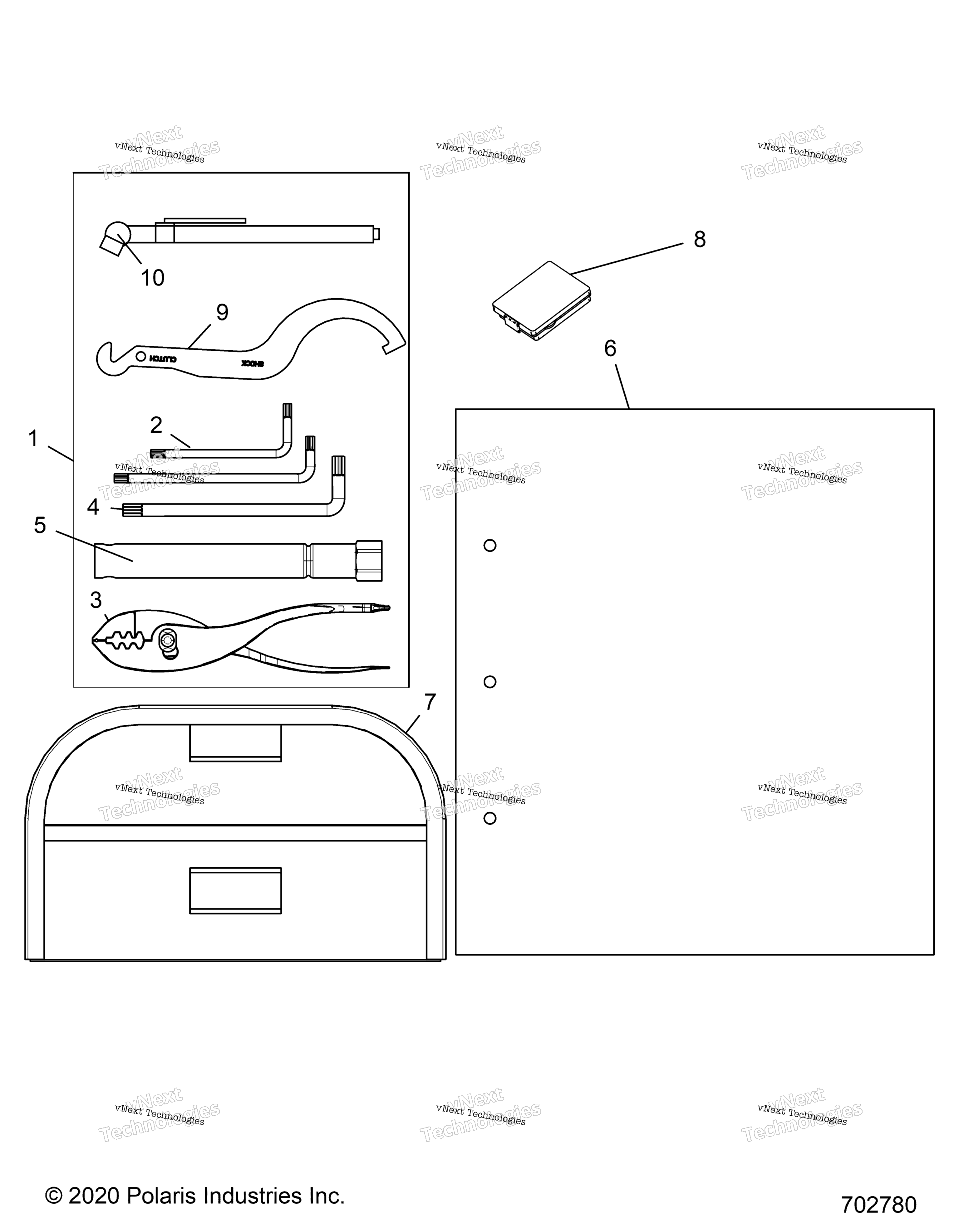 References, инструмент комплект и Owners Manual