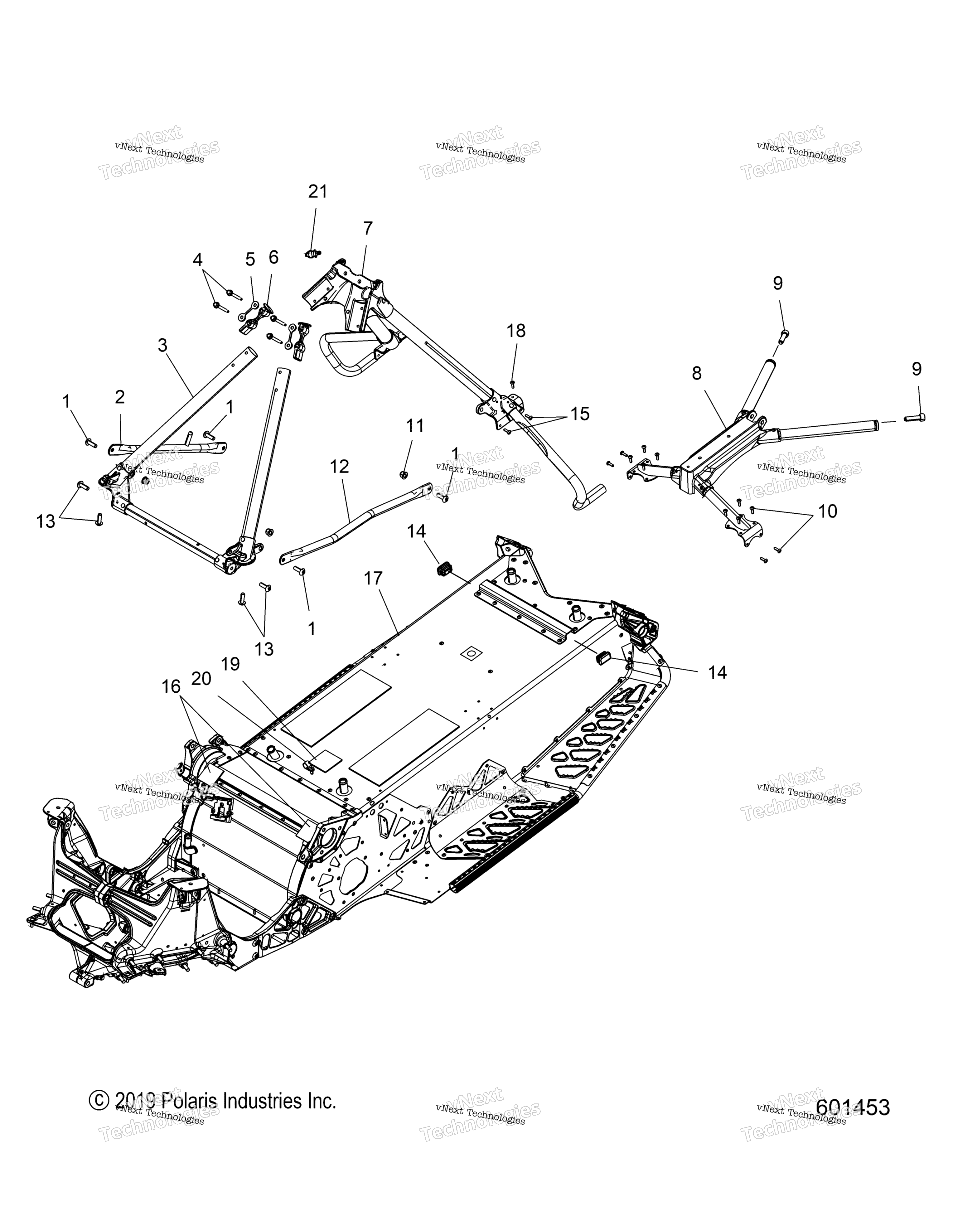 Chassis, Chassis Asm. & Over Structure All опции