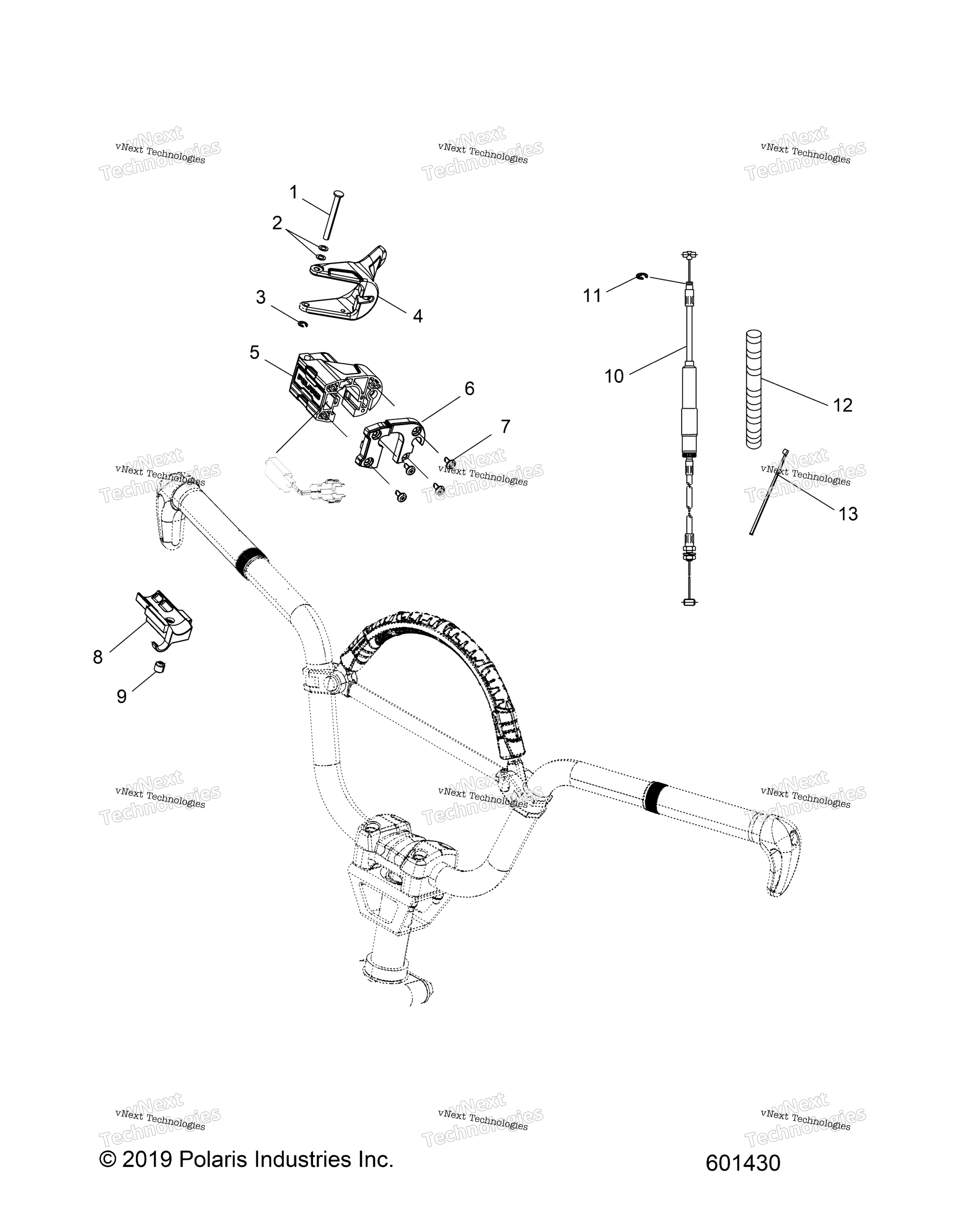 Engine, Throttle управление Asm. 1206185