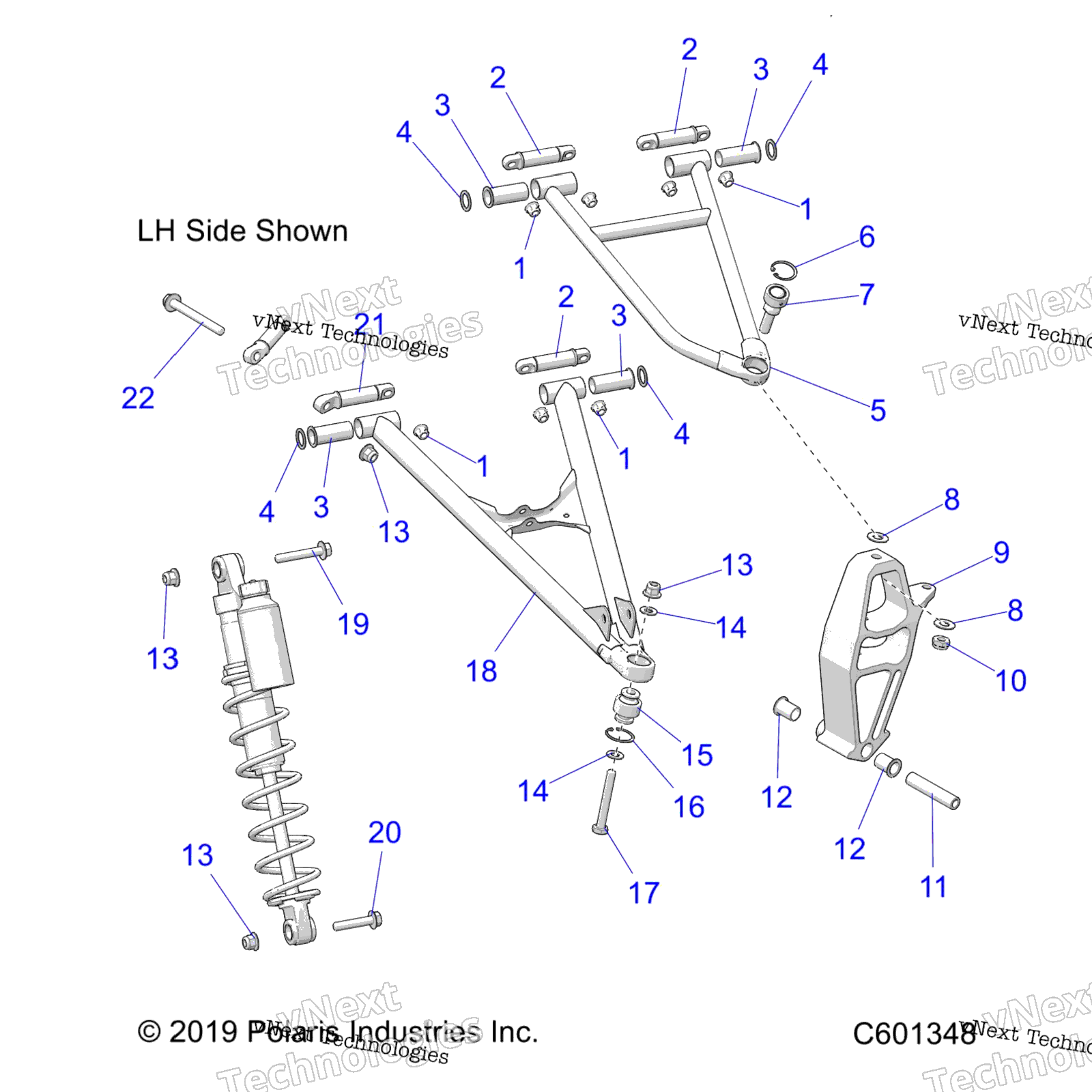 Suspension, управление Arms & Spindle All Options